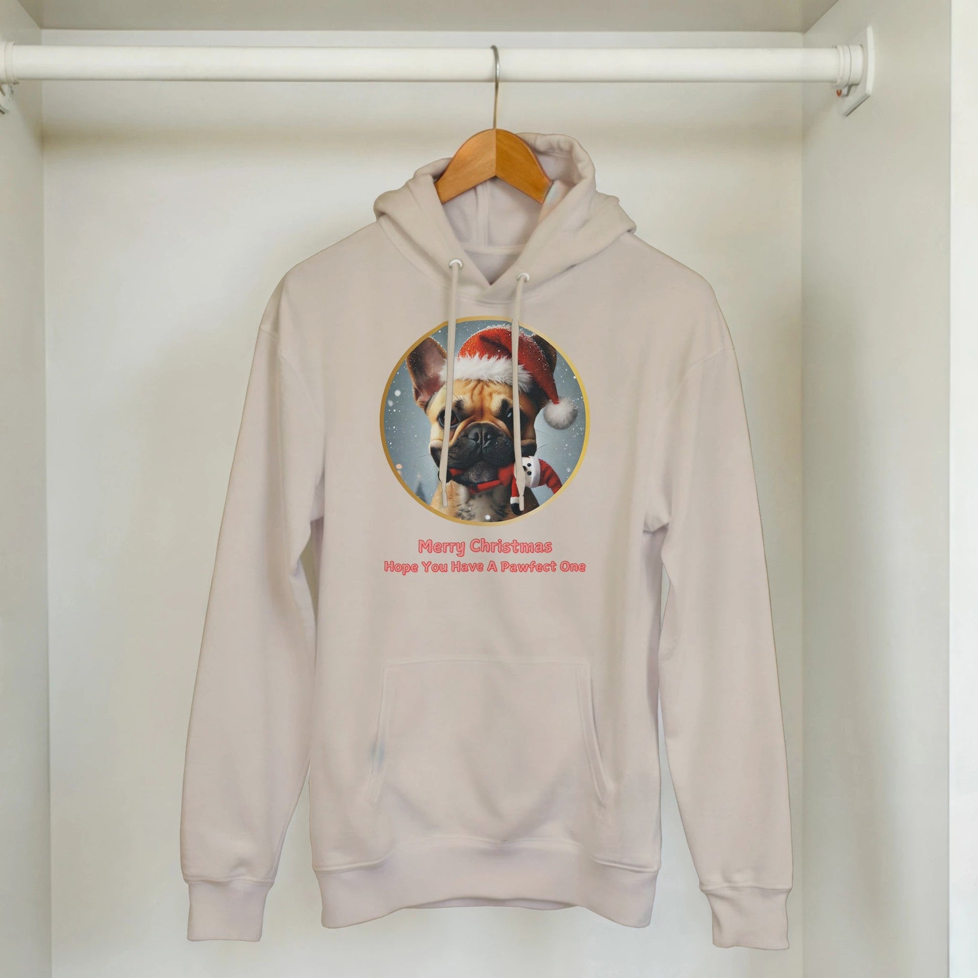 French bulldog Christmas Hoodie - Petselfie
