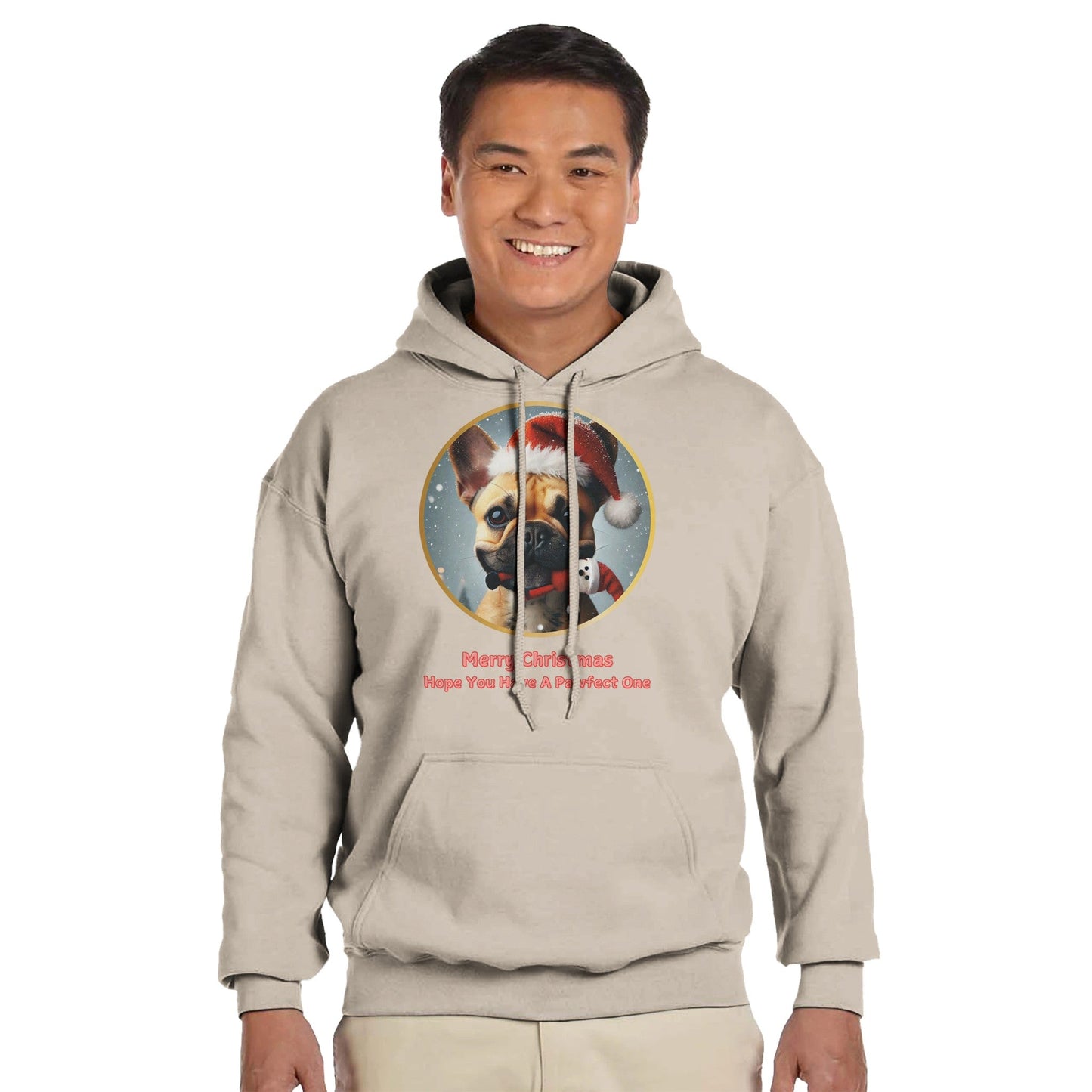 French bulldog Christmas Hoodie - Petselfie