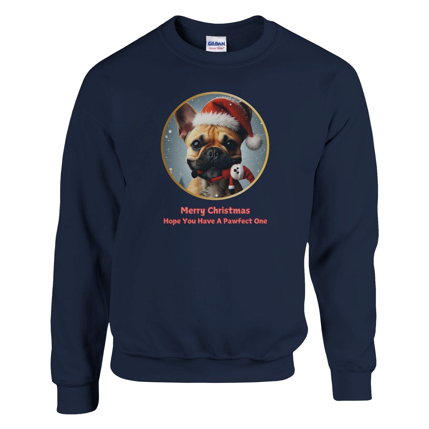French bulldog Christmas Sweatshirt - Petselfie