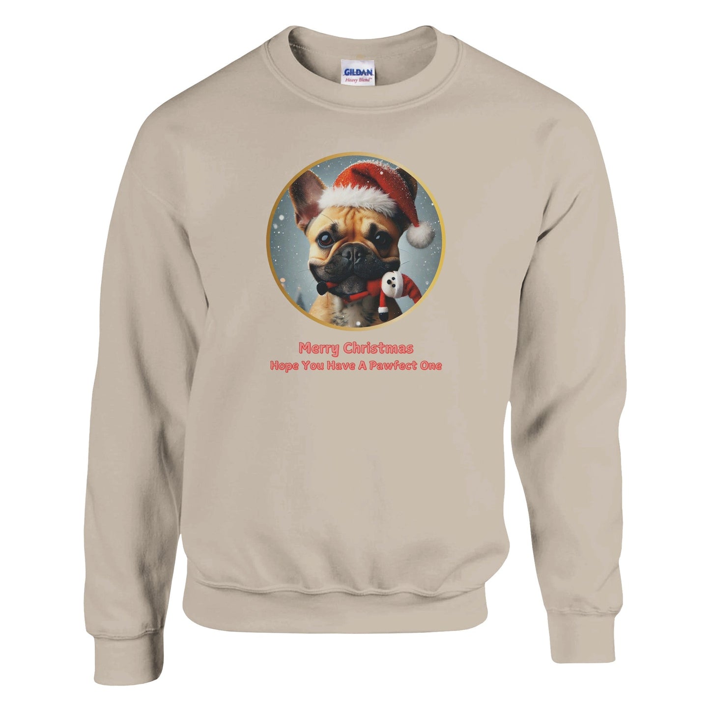French bulldog Christmas Sweatshirt - Petselfie
