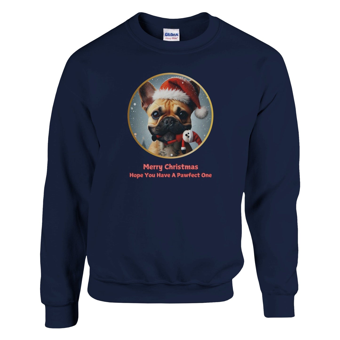 French bulldog Christmas Sweatshirt - Petselfie