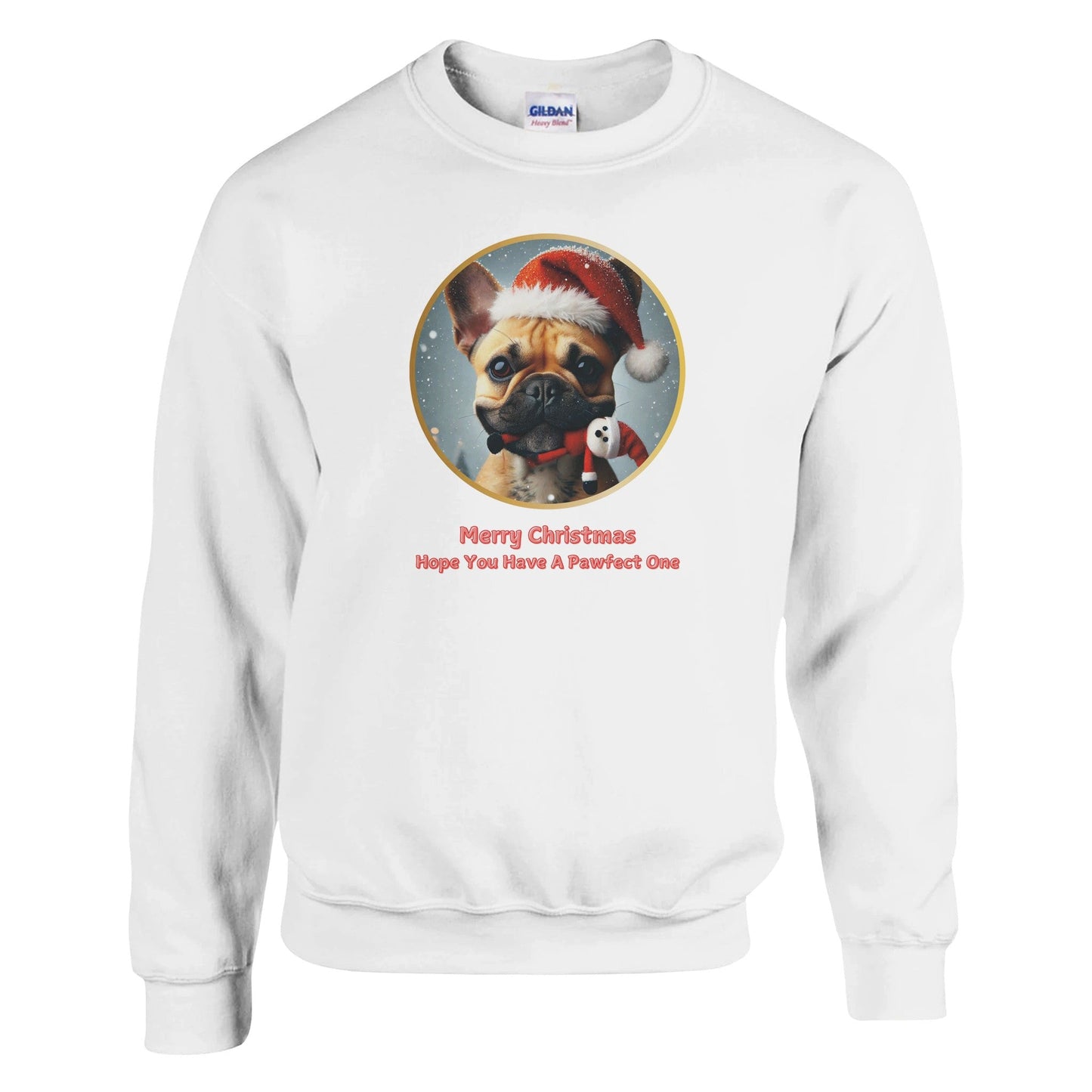 French bulldog Christmas Sweatshirt - Petselfie