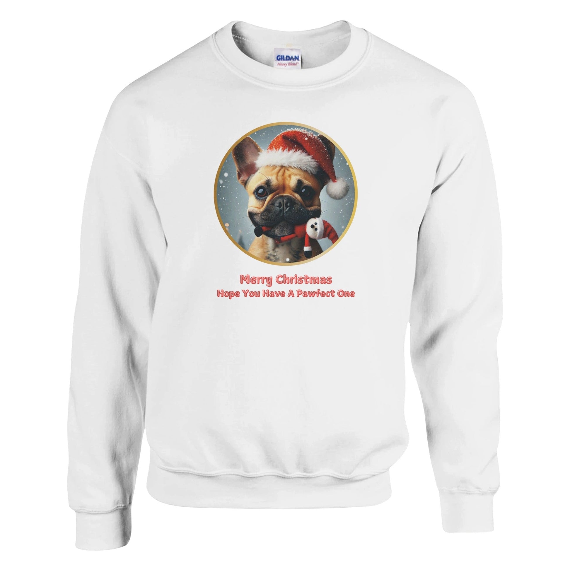French bulldog Christmas Sweatshirt - Petselfie