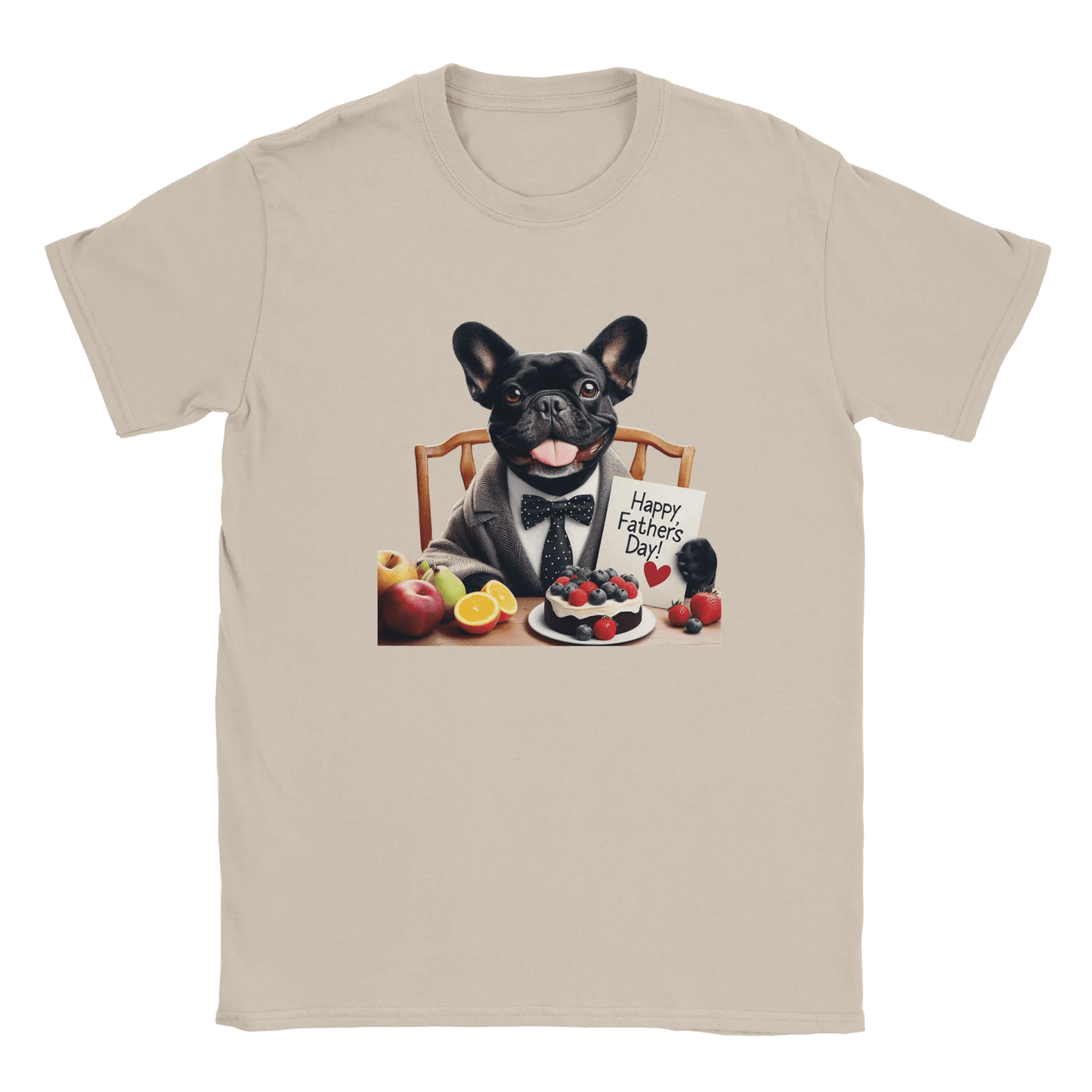 French Bulldog Fathers Day T-shirt - Petselfie
