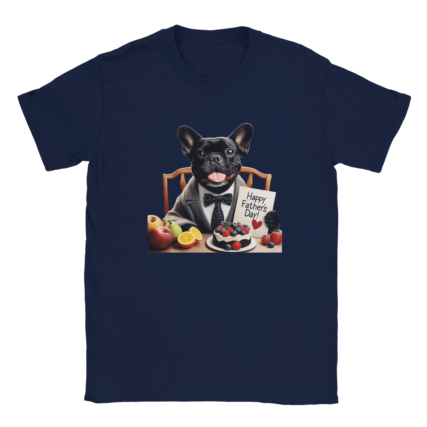 French Bulldog Fathers Day T-shirt - Petselfie