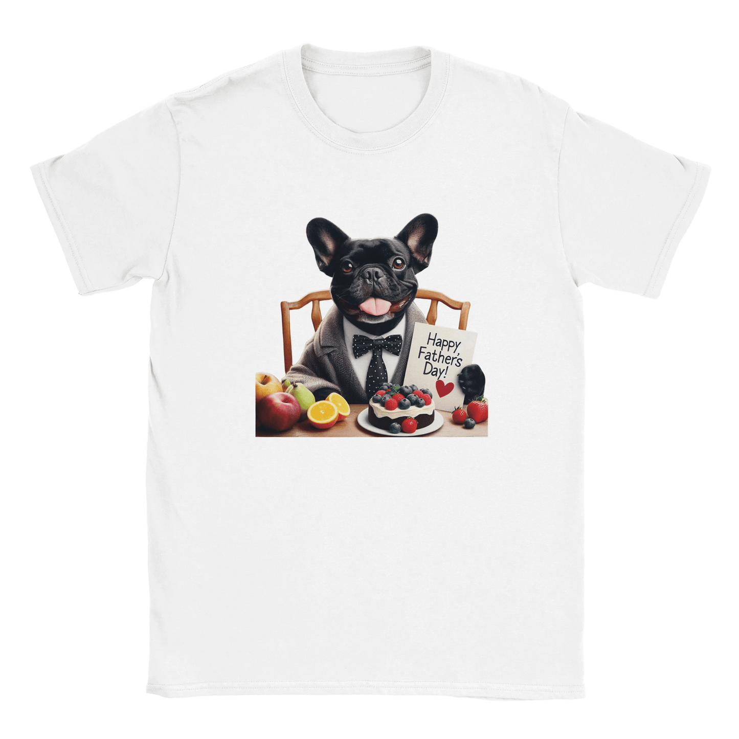 French Bulldog Fathers Day T-shirt - Petselfie