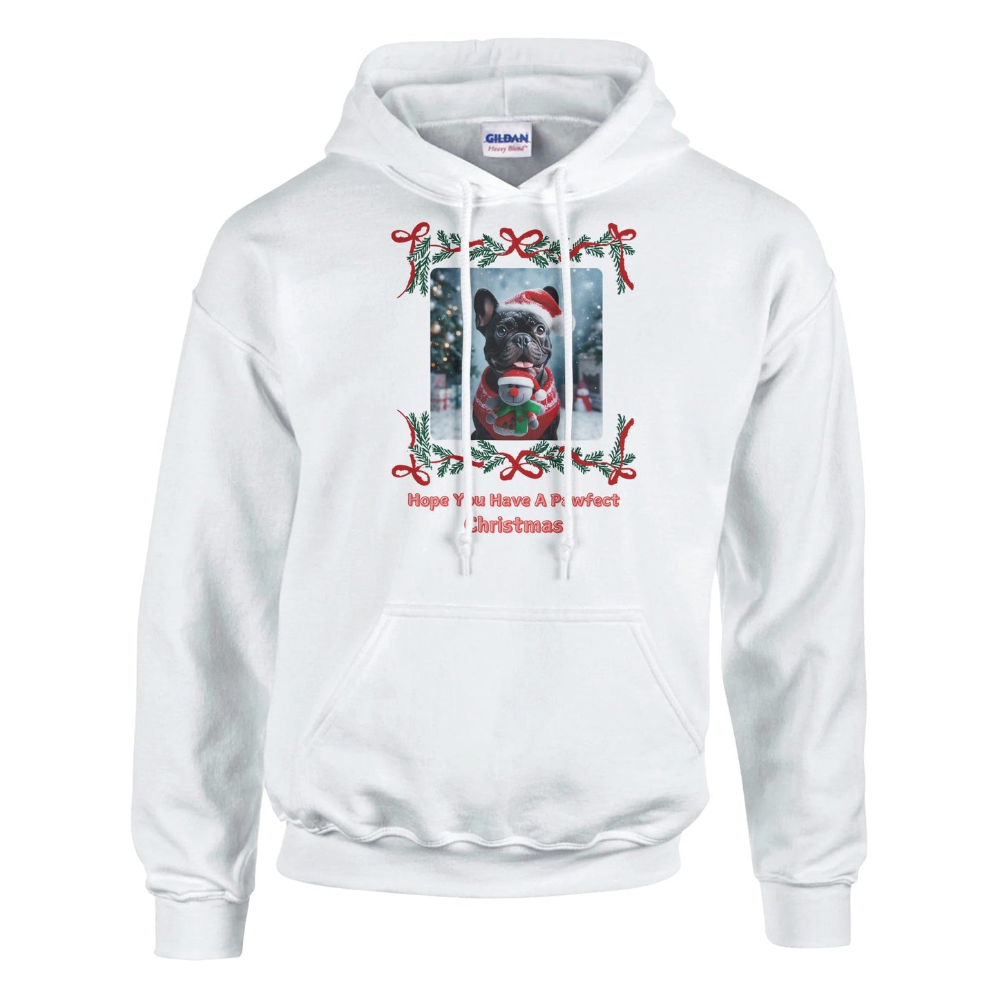 Frenchie Christmas Hoodie - Petselfie