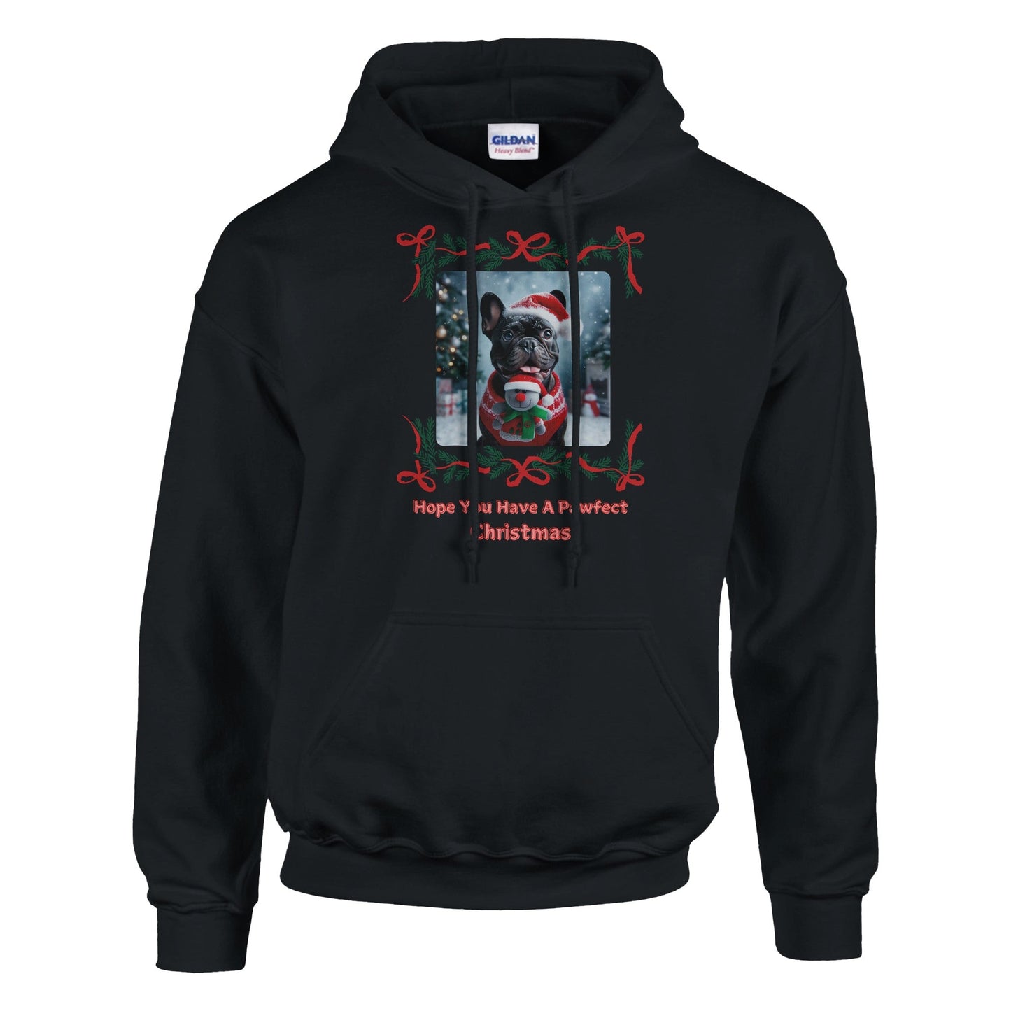 Frenchie Christmas Hoodie - Petselfie