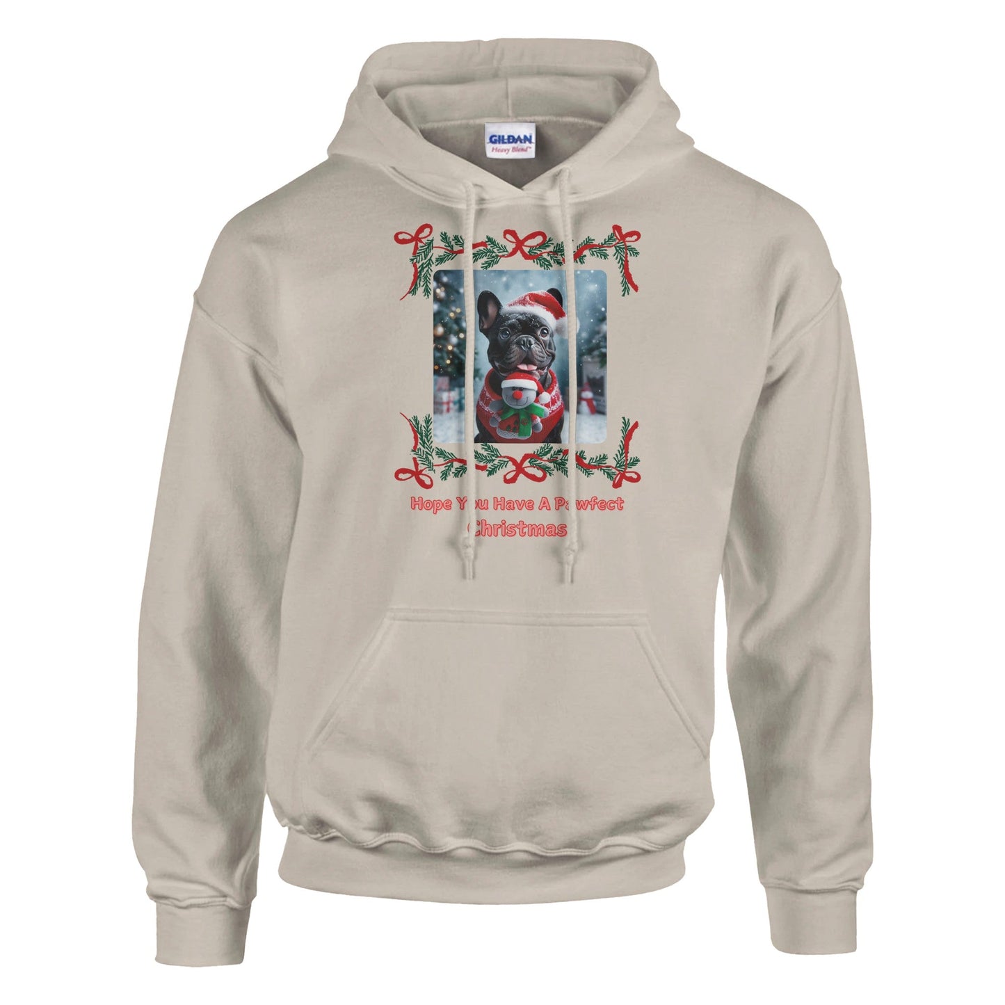 Frenchie Christmas Hoodie - Petselfie