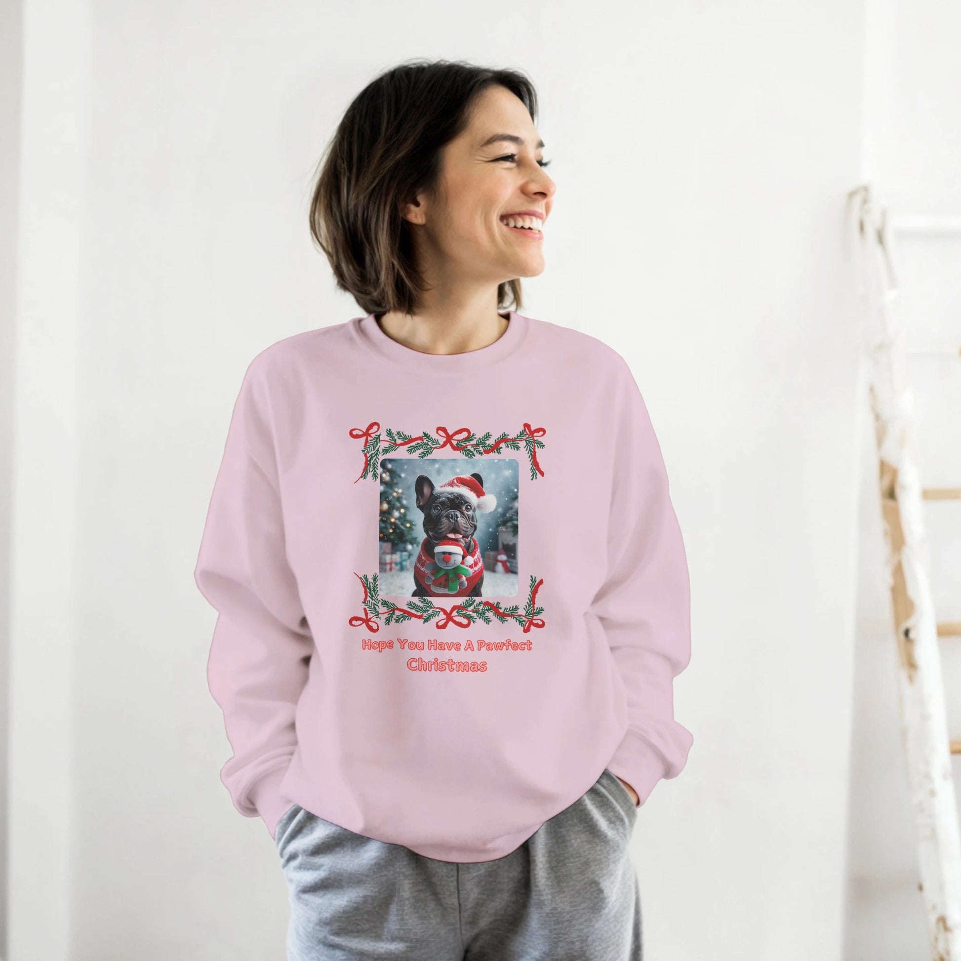 Frenchie Christmas Sweatshirt - Petselfie