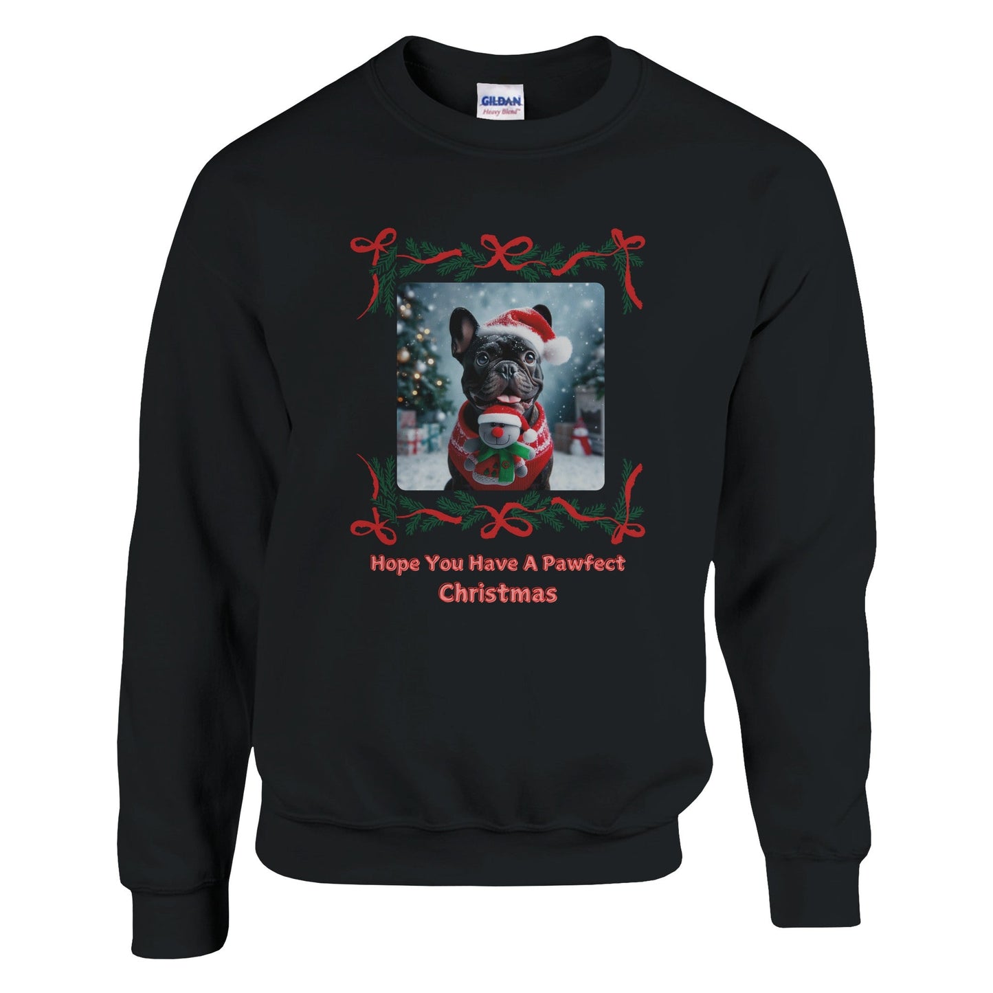 Frenchie Christmas Sweatshirt - Petselfie