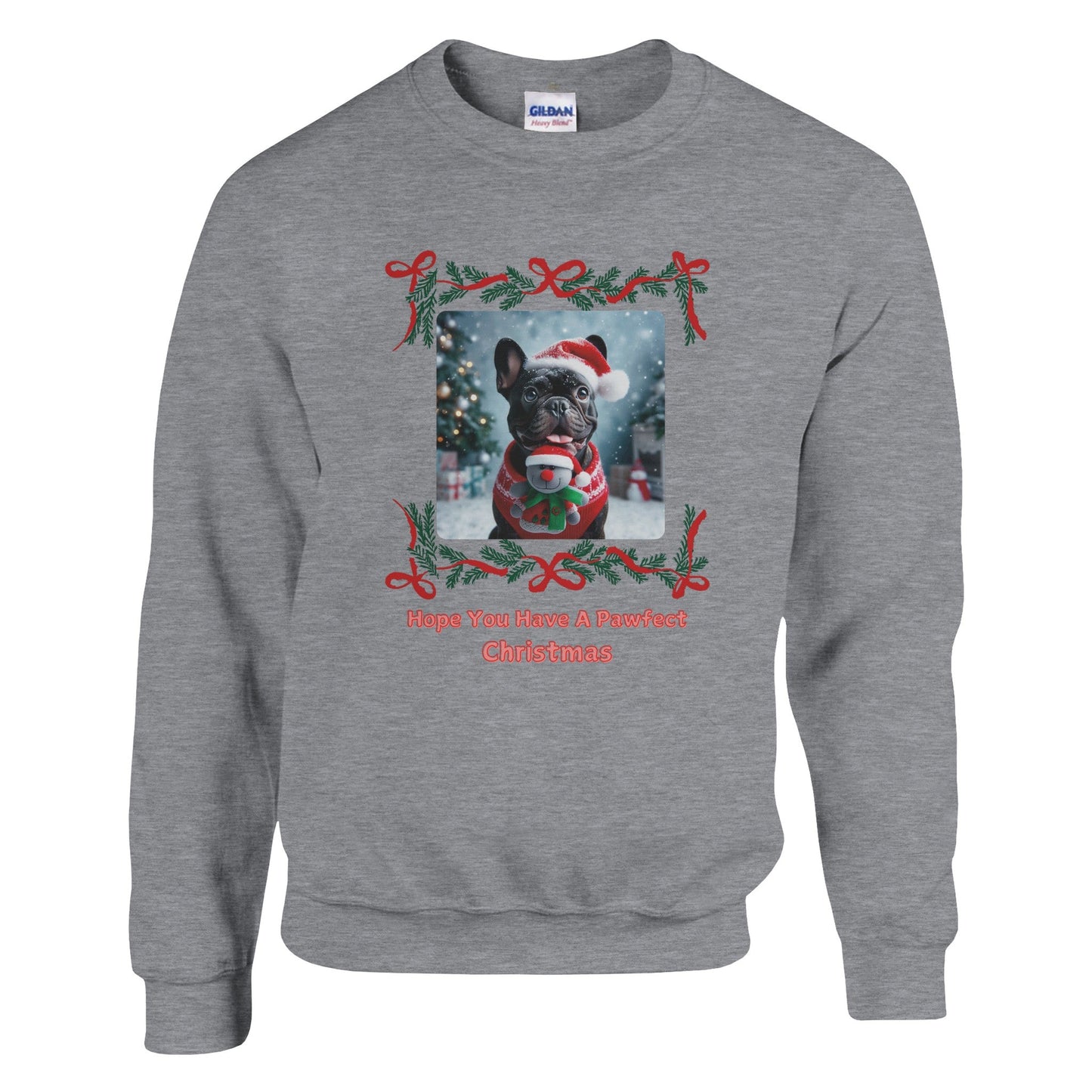 Frenchie Christmas Sweatshirt - Petselfie