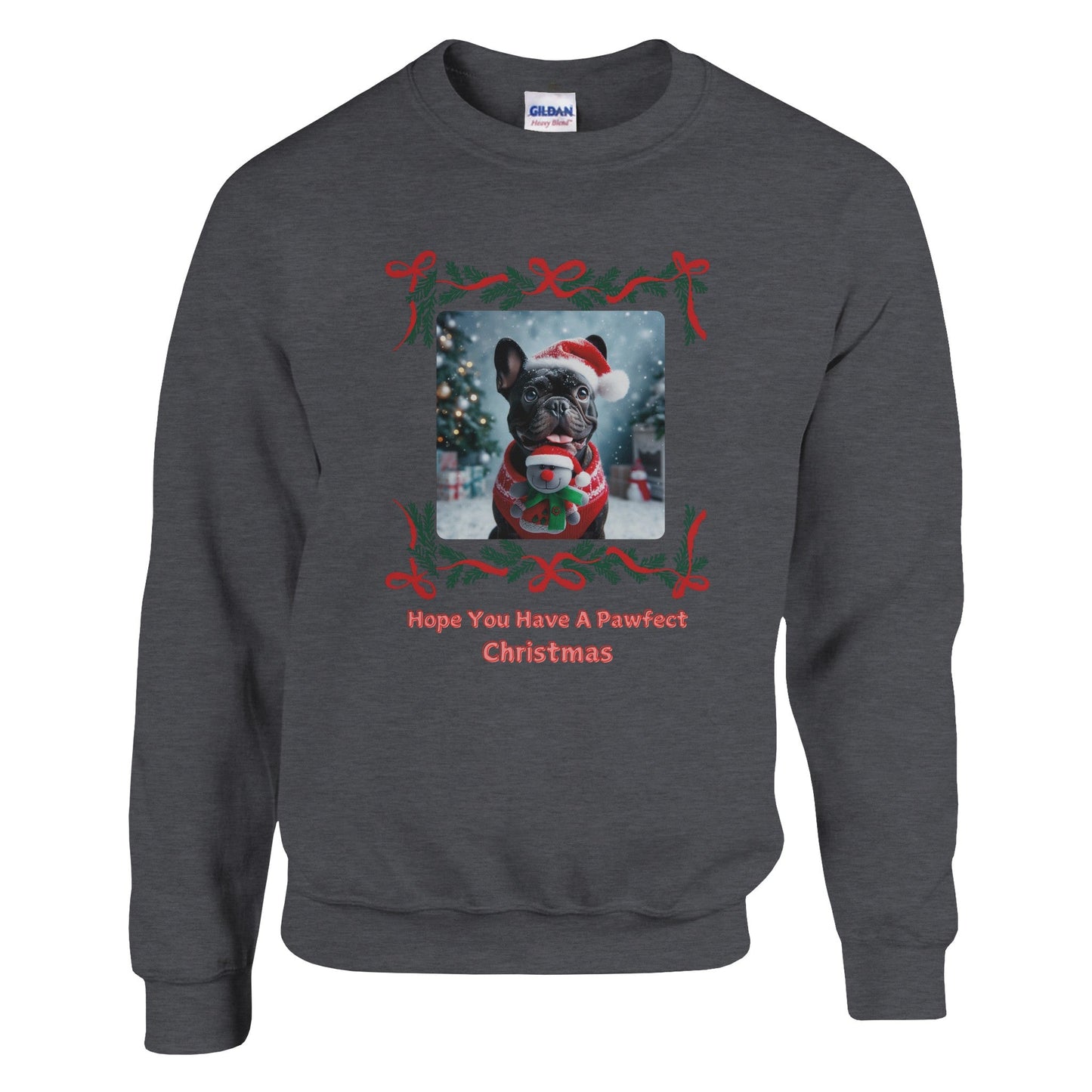 Frenchie Christmas Sweatshirt - Petselfie
