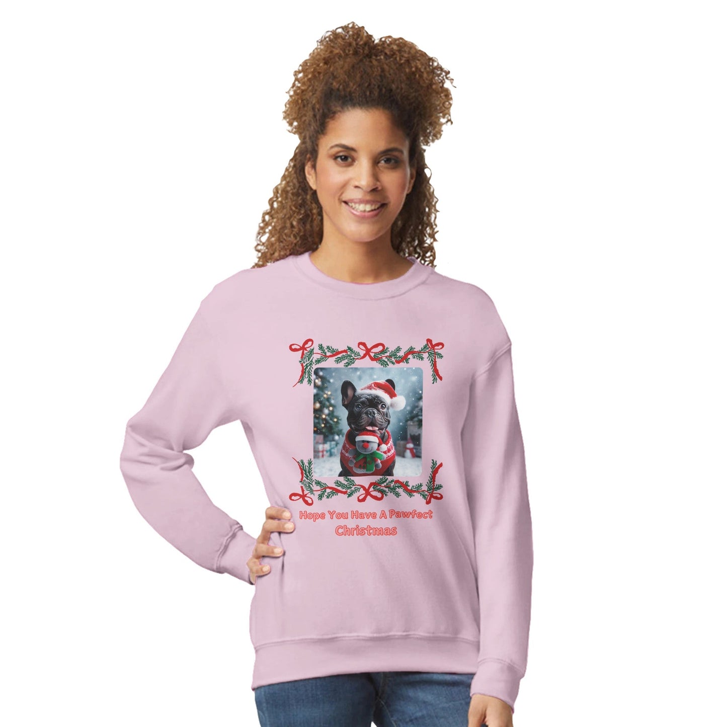 Frenchie Christmas Sweatshirt - Petselfie
