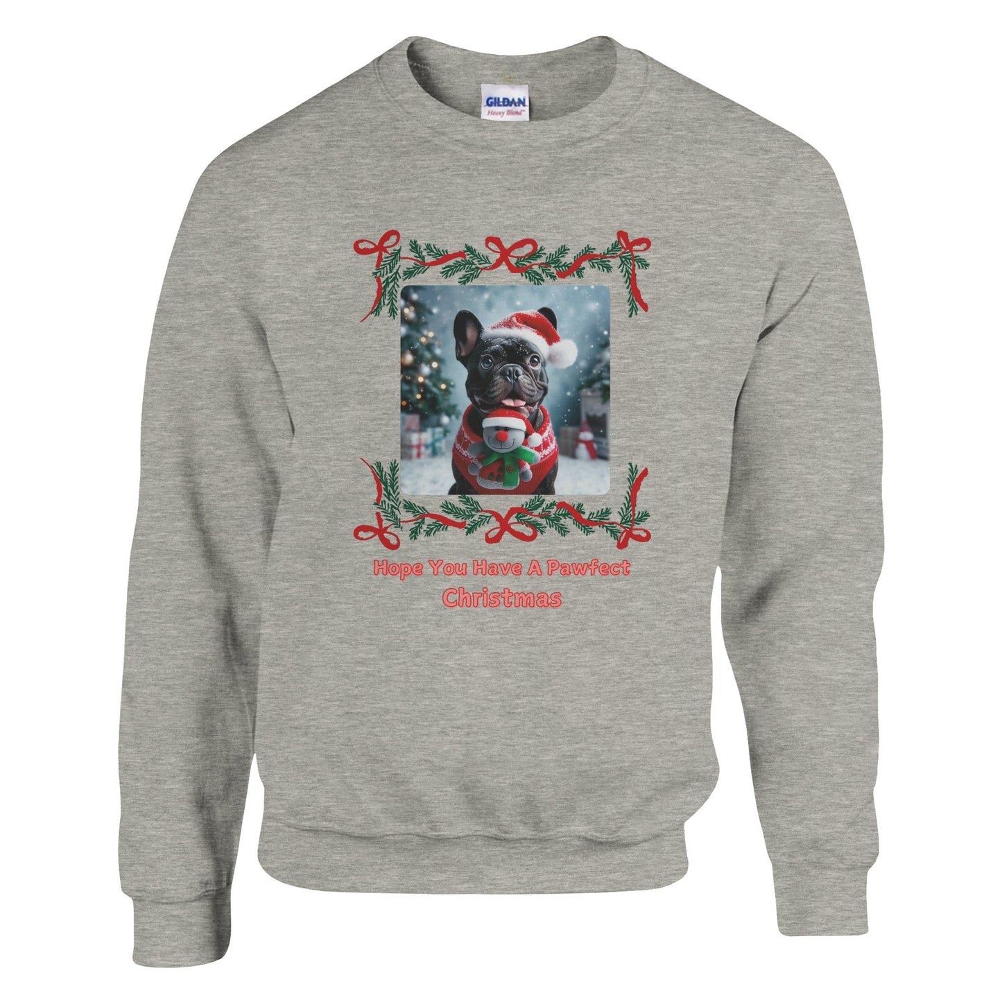 Frenchie Christmas Sweatshirt - Petselfie