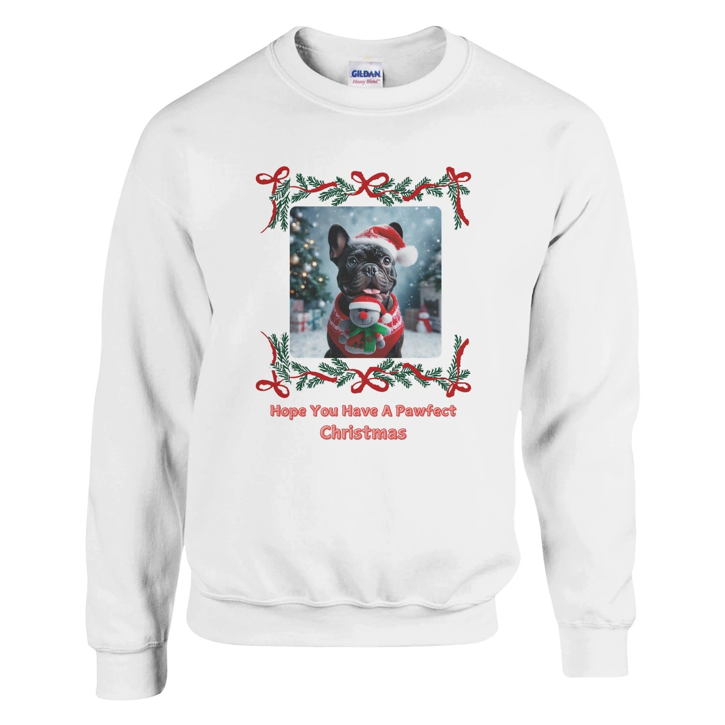 Frenchie Christmas Sweatshirt - Petselfie