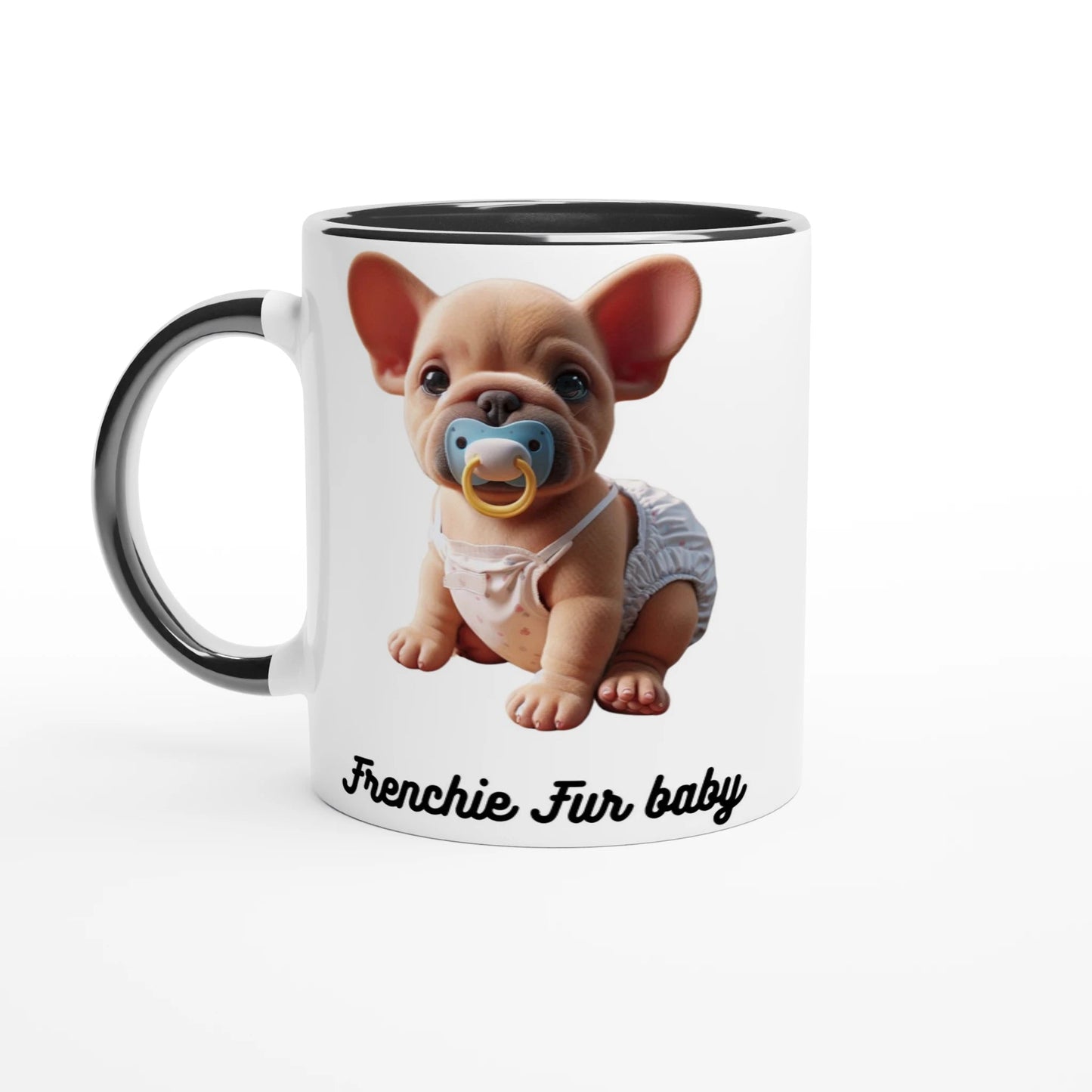 Frenchie Fur Baby Coloured Mug - PetSelfie - Petselfie