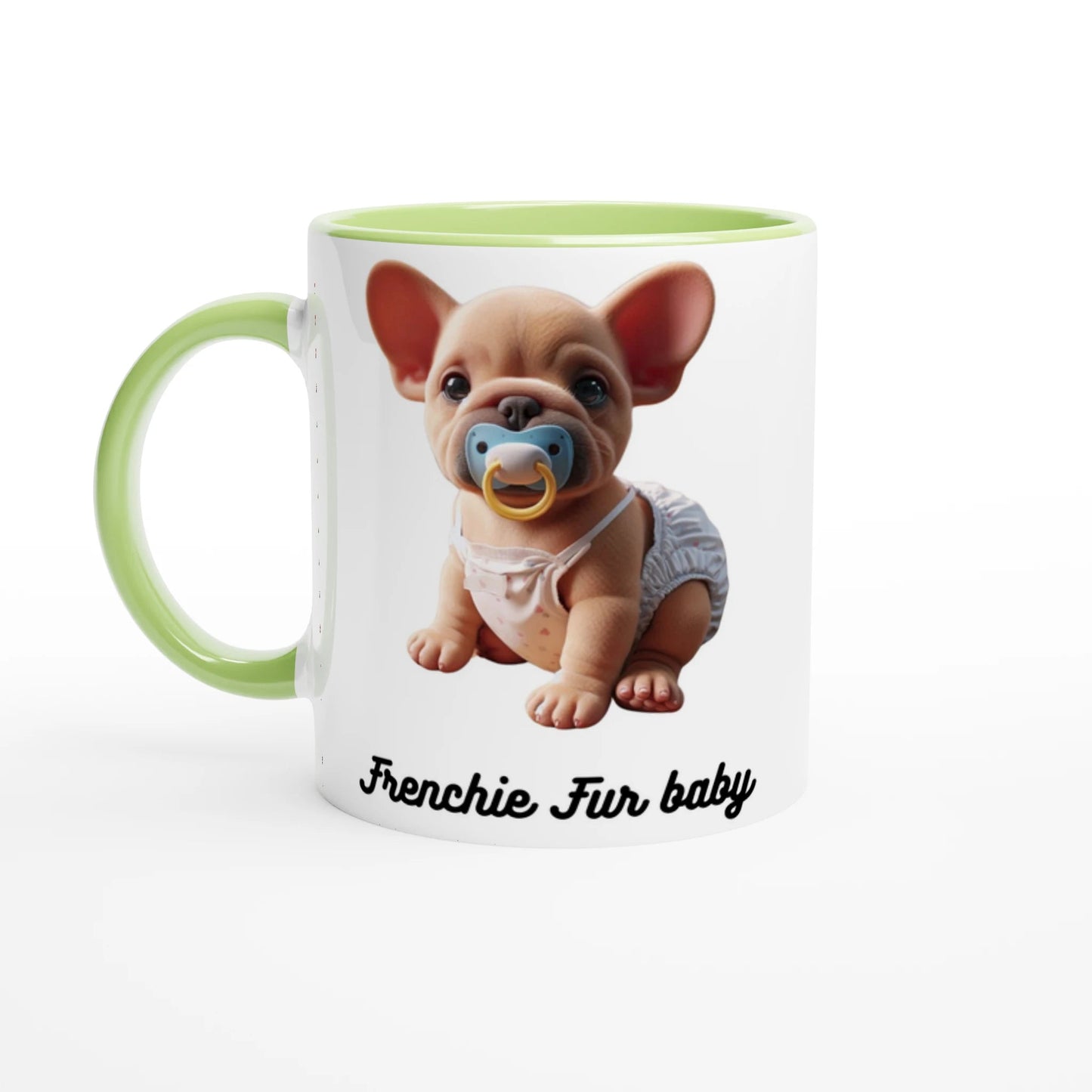 Frenchie Fur Baby Coloured Mug - PetSelfie - Petselfie