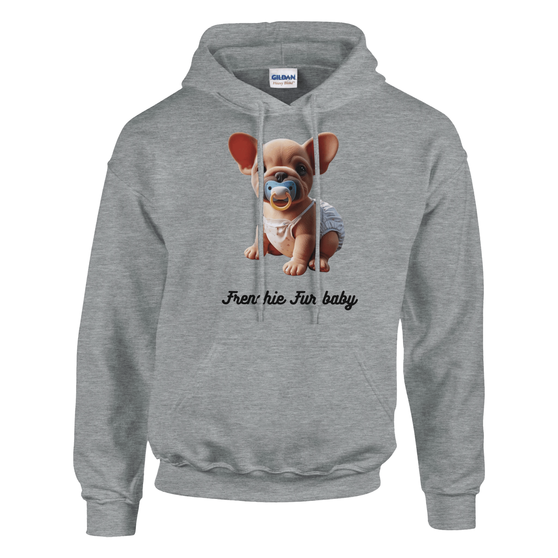 Frenchie Fur Baby Hoodie - PetSelfie - Petselfie