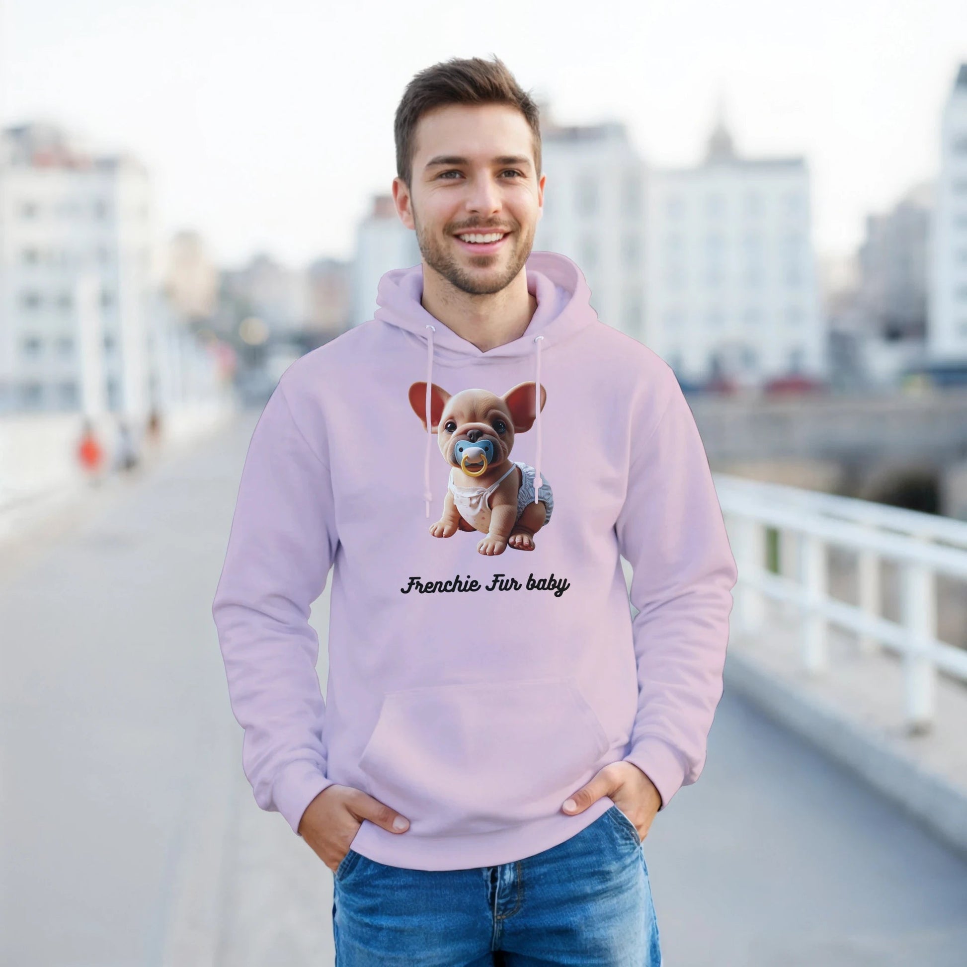 Frenchie Fur Baby Hoodie - PetSelfie - Petselfie