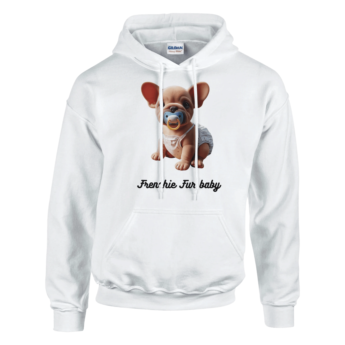 Frenchie Fur Baby Hoodie - PetSelfie - Petselfie