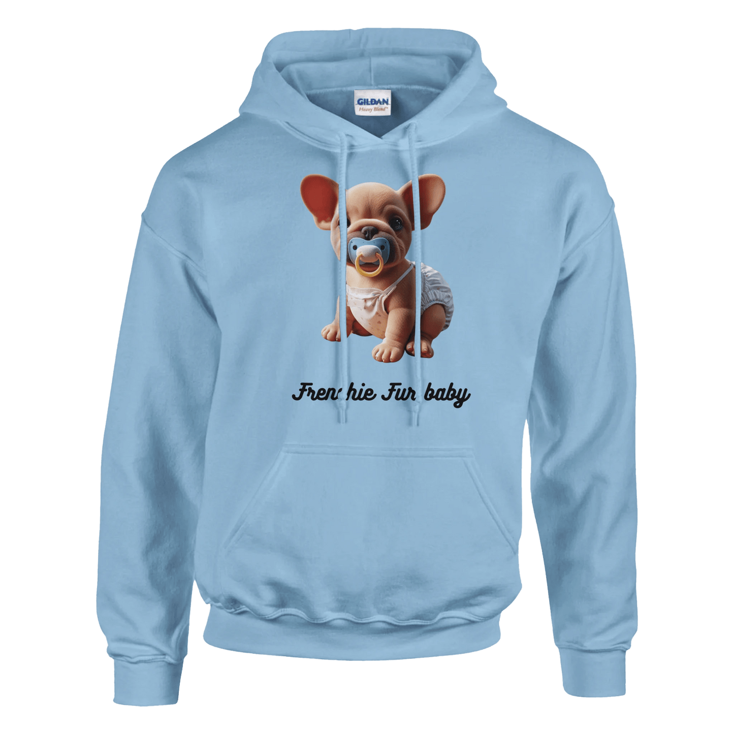 Frenchie Fur Baby Hoodie - PetSelfie - Petselfie