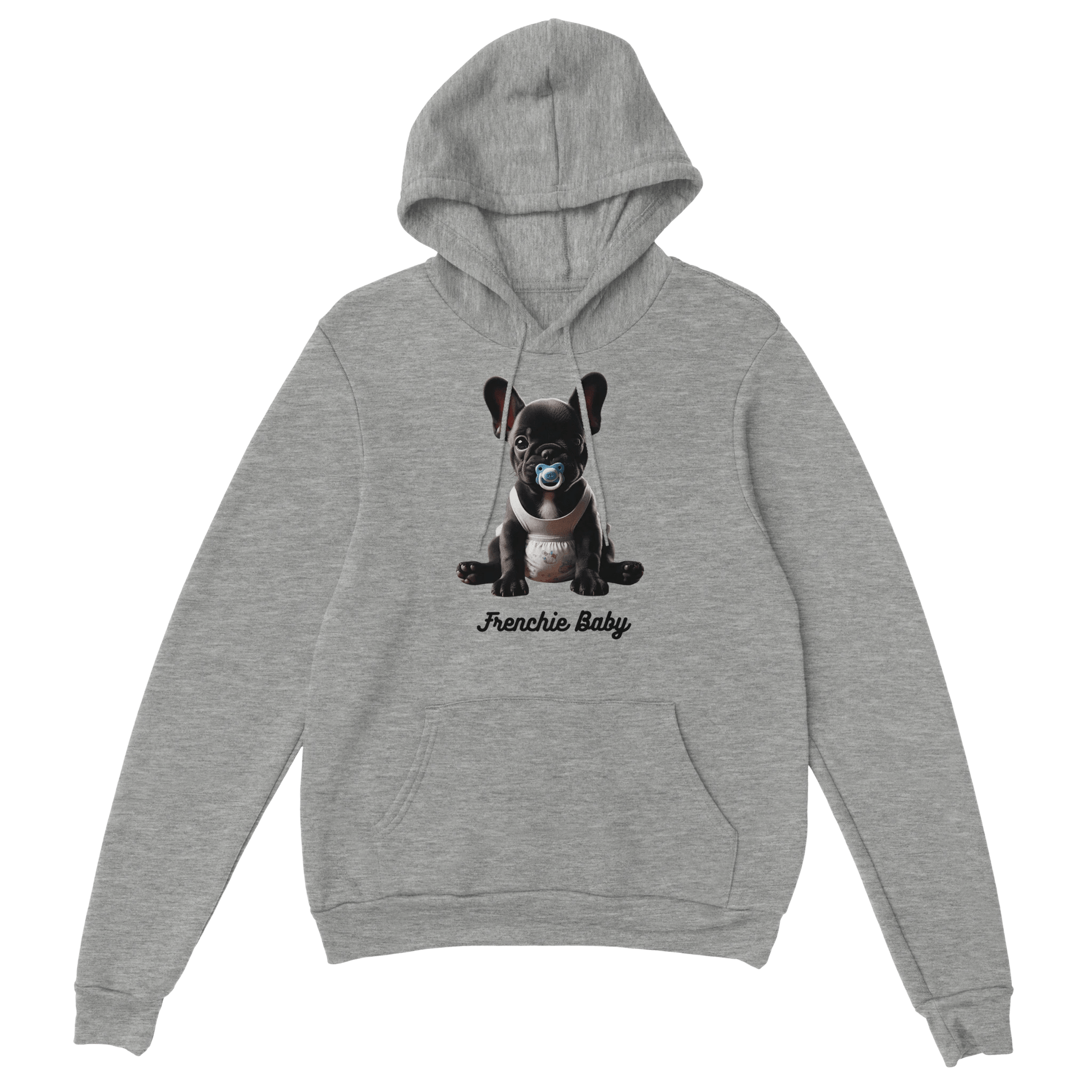 Fur Baby Black Frenchie Hoodie - Petselfie