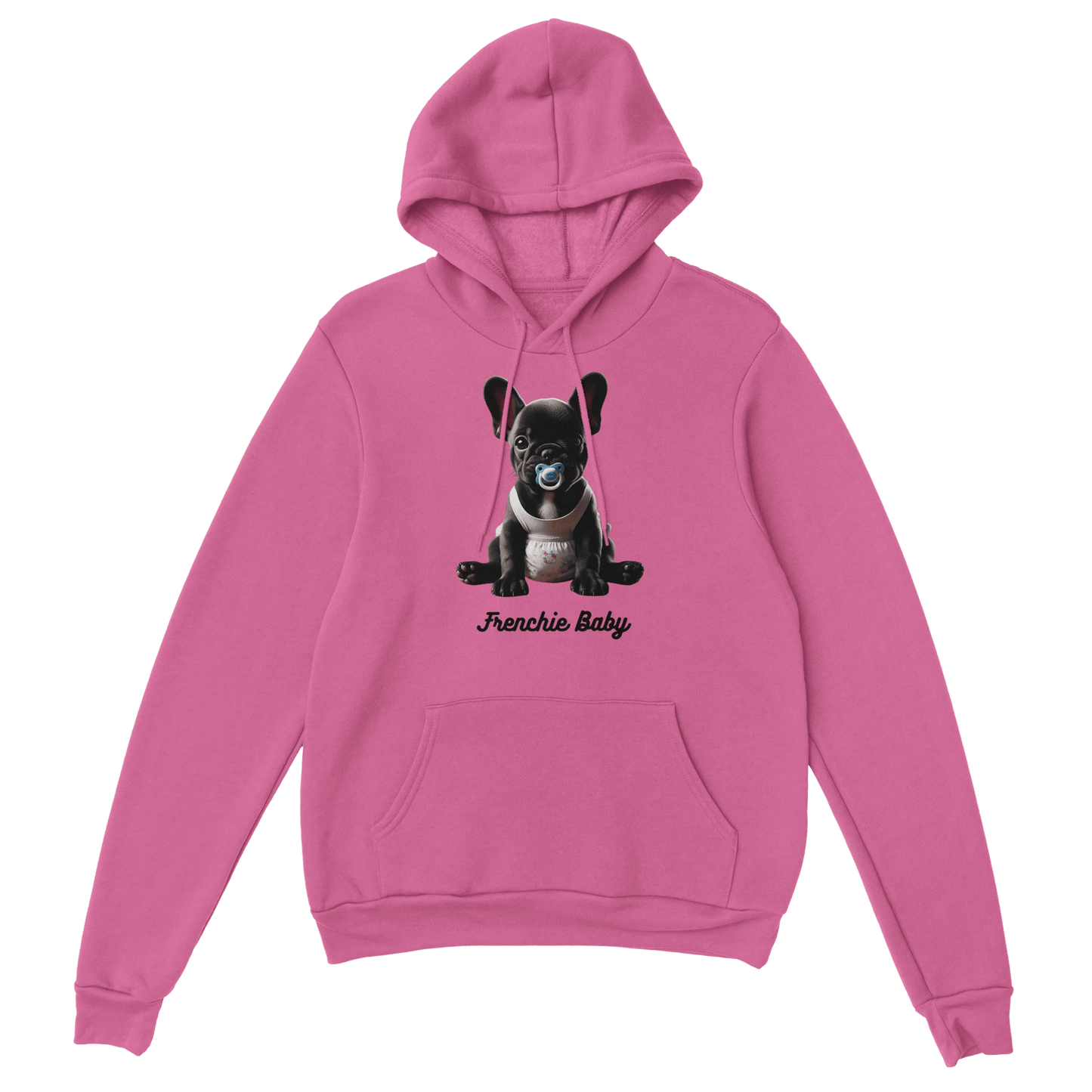 Fur Baby Black Frenchie Hoodie - Petselfie