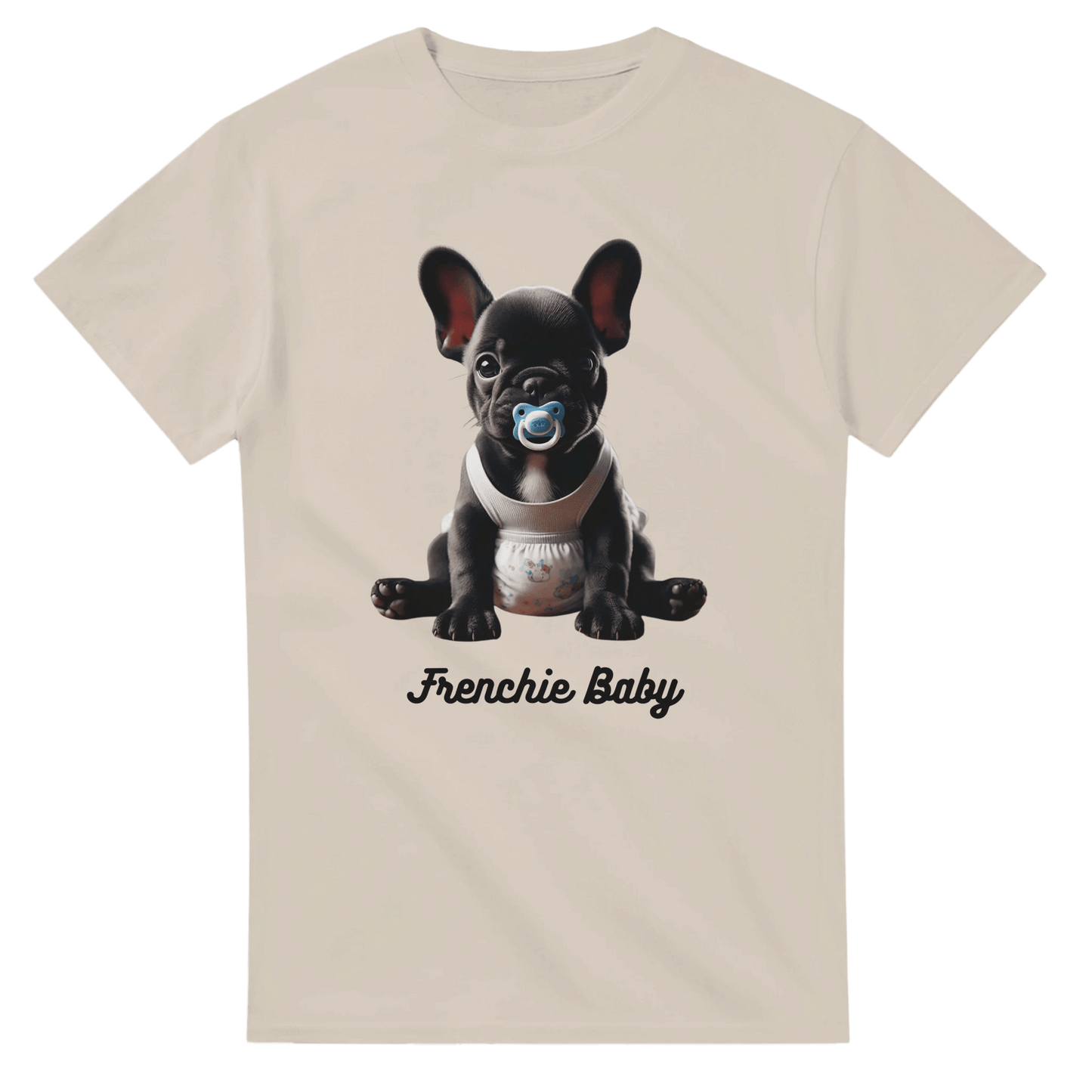 Fur Baby Black Frenchie T-shirt - Petselfie
