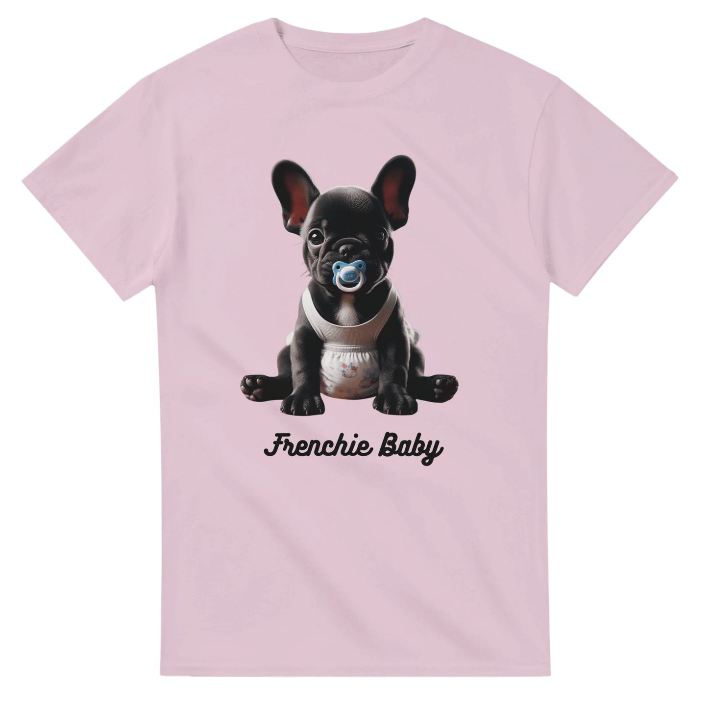 Fur Baby Black Frenchie T-shirt - Petselfie