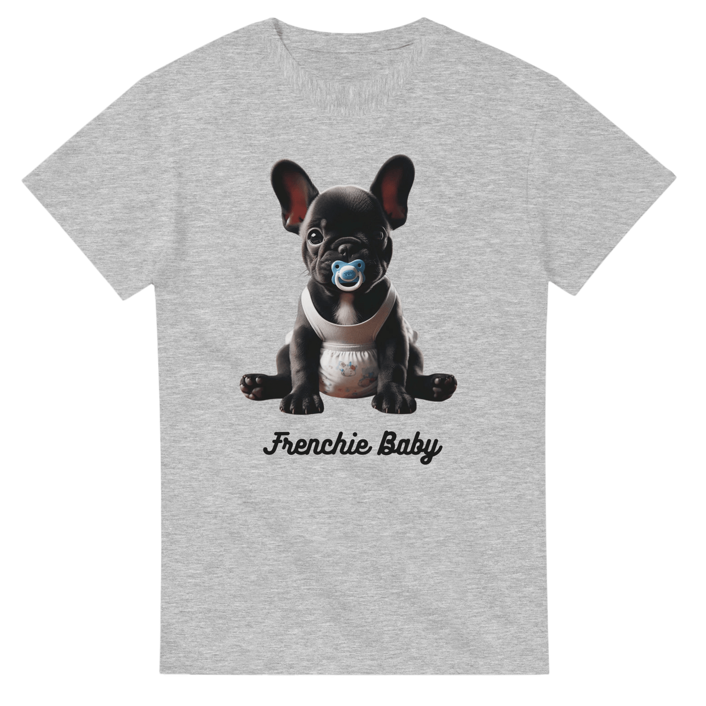 Fur Baby Black Frenchie T-shirt - Petselfie