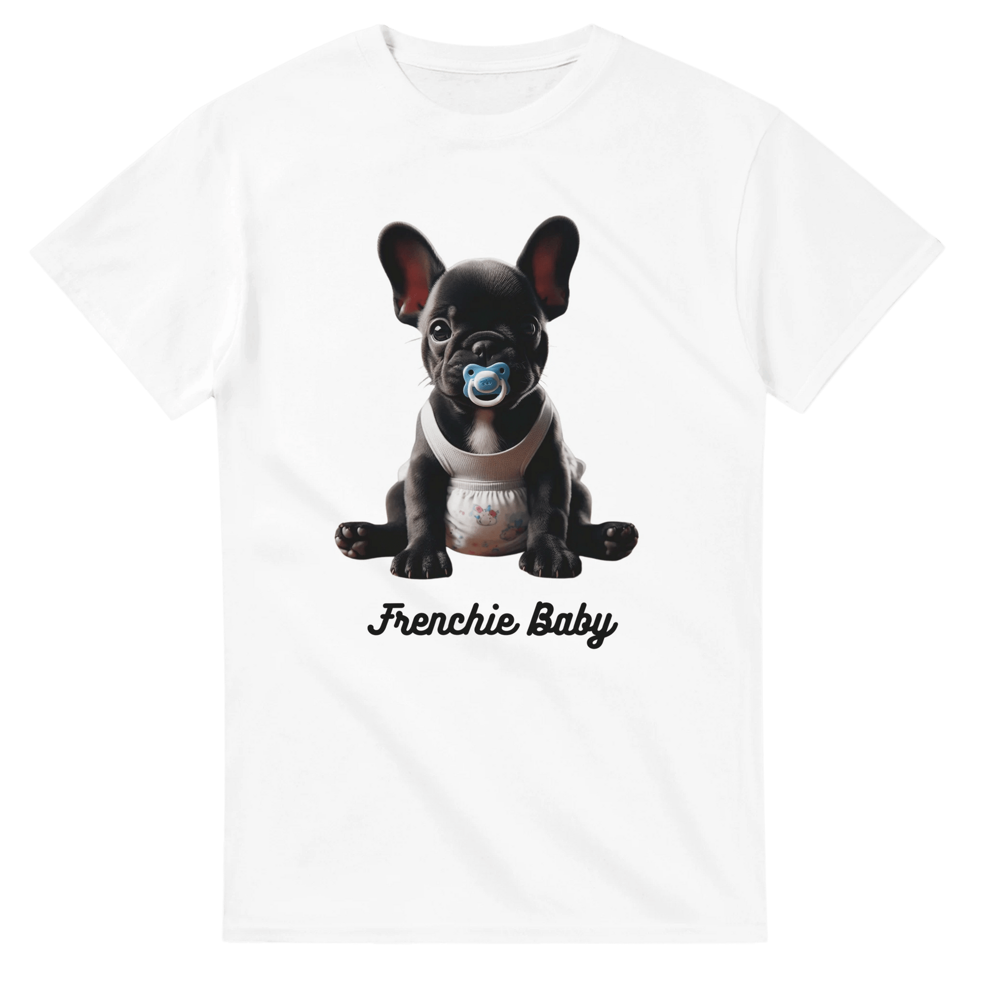 Fur Baby Black Frenchie T-shirt - Petselfie