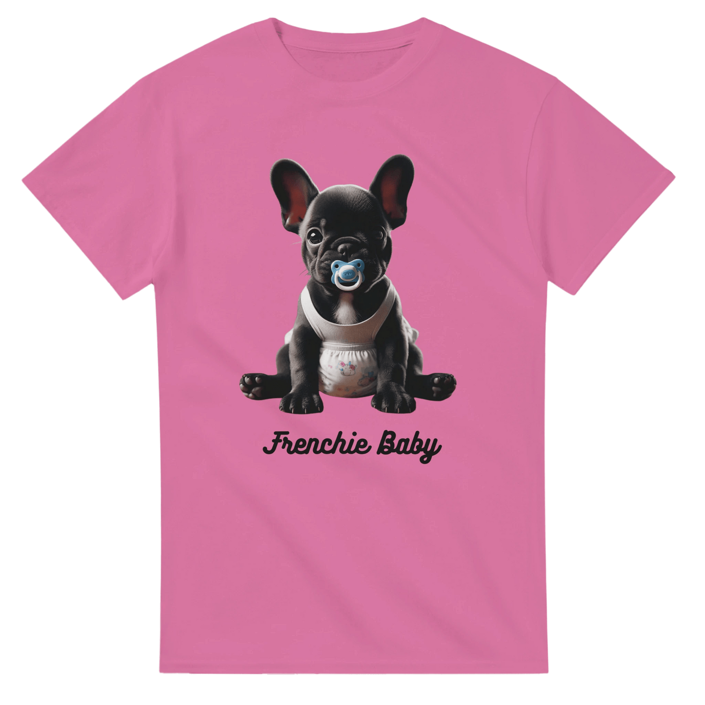 Fur Baby Black Frenchie T-shirt - Petselfie