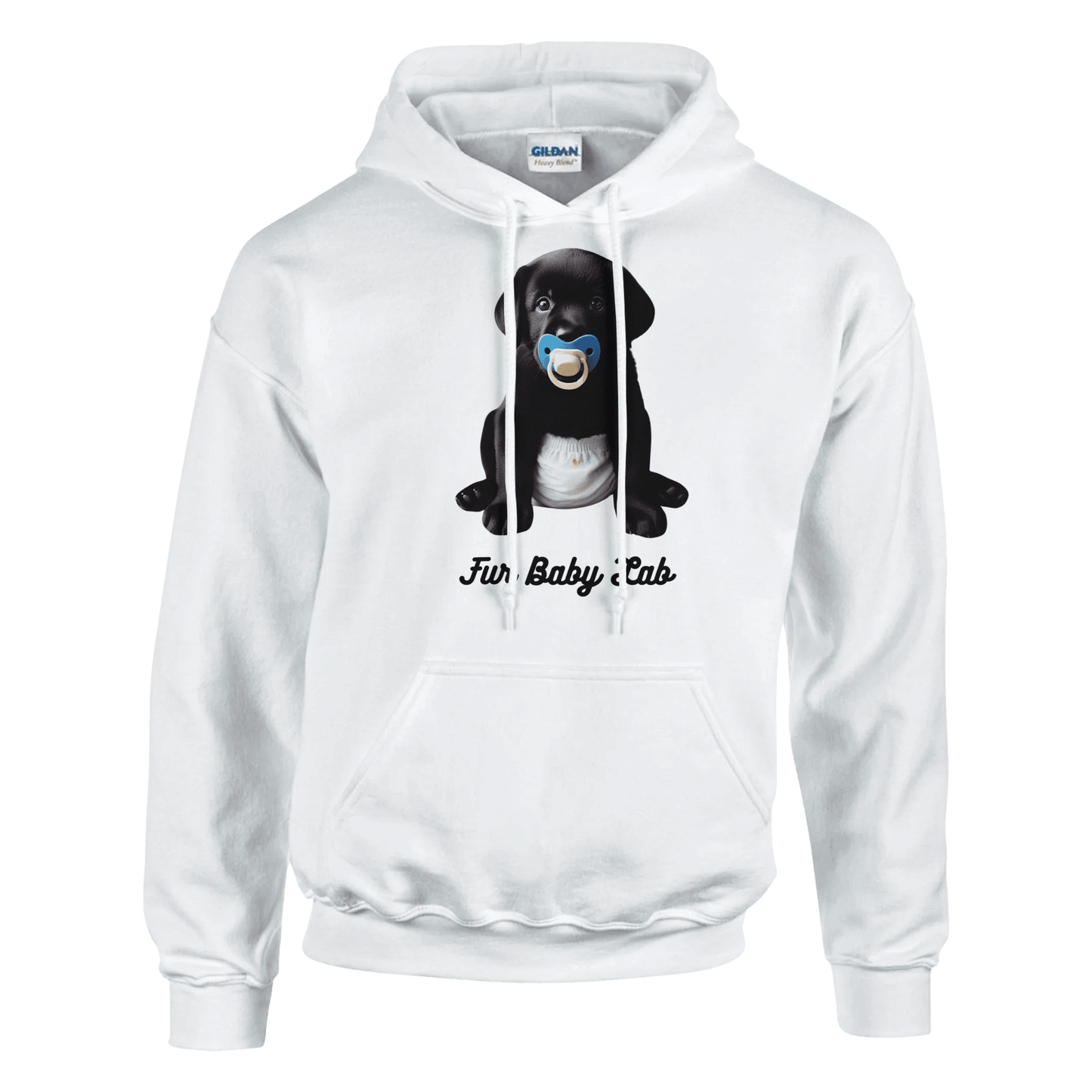 Fur Baby Black Labrador Hoodie - Petselfie