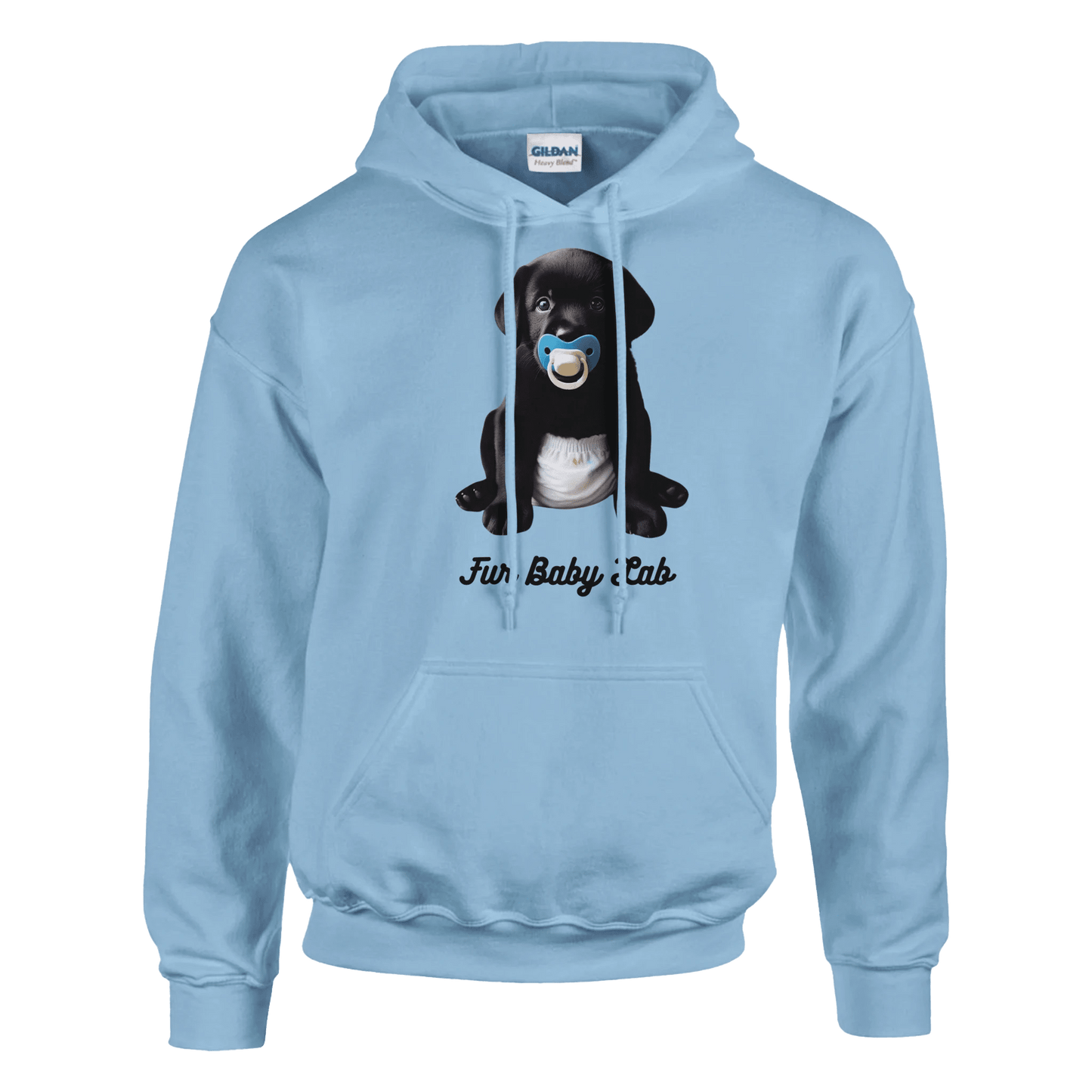 Fur Baby Black Labrador Hoodie - Petselfie