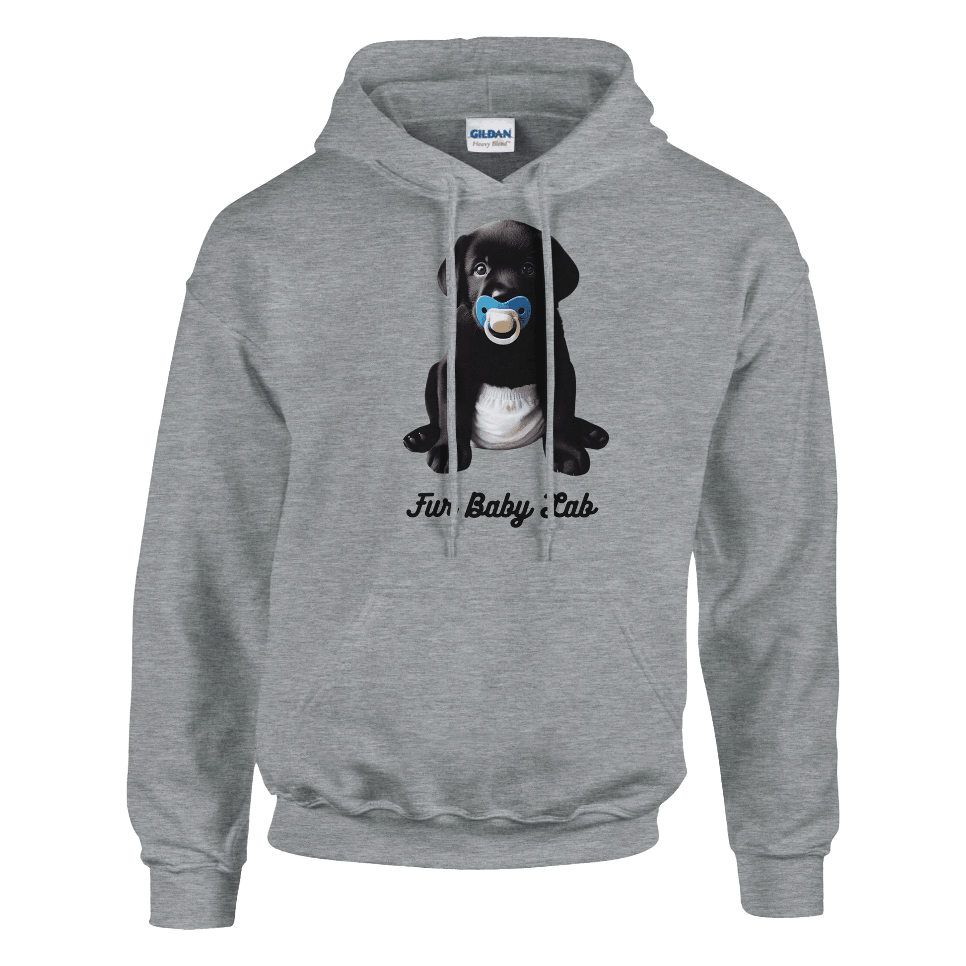 Fur Baby Black Labrador Hoodie - Petselfie
