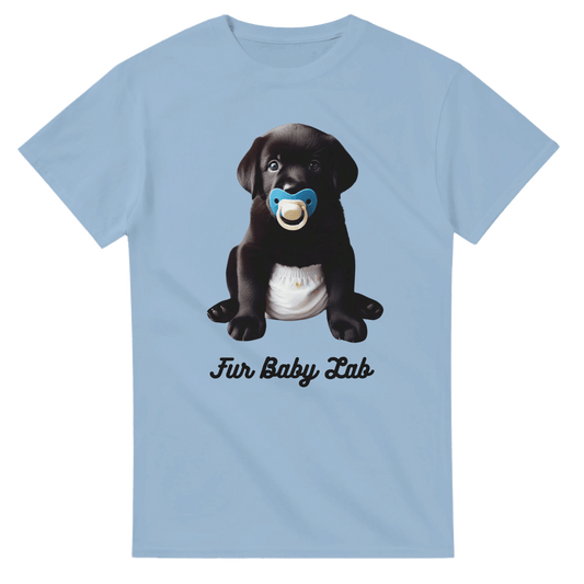 Fur Baby Black Labrador Puppy T-shirt - Petselfie