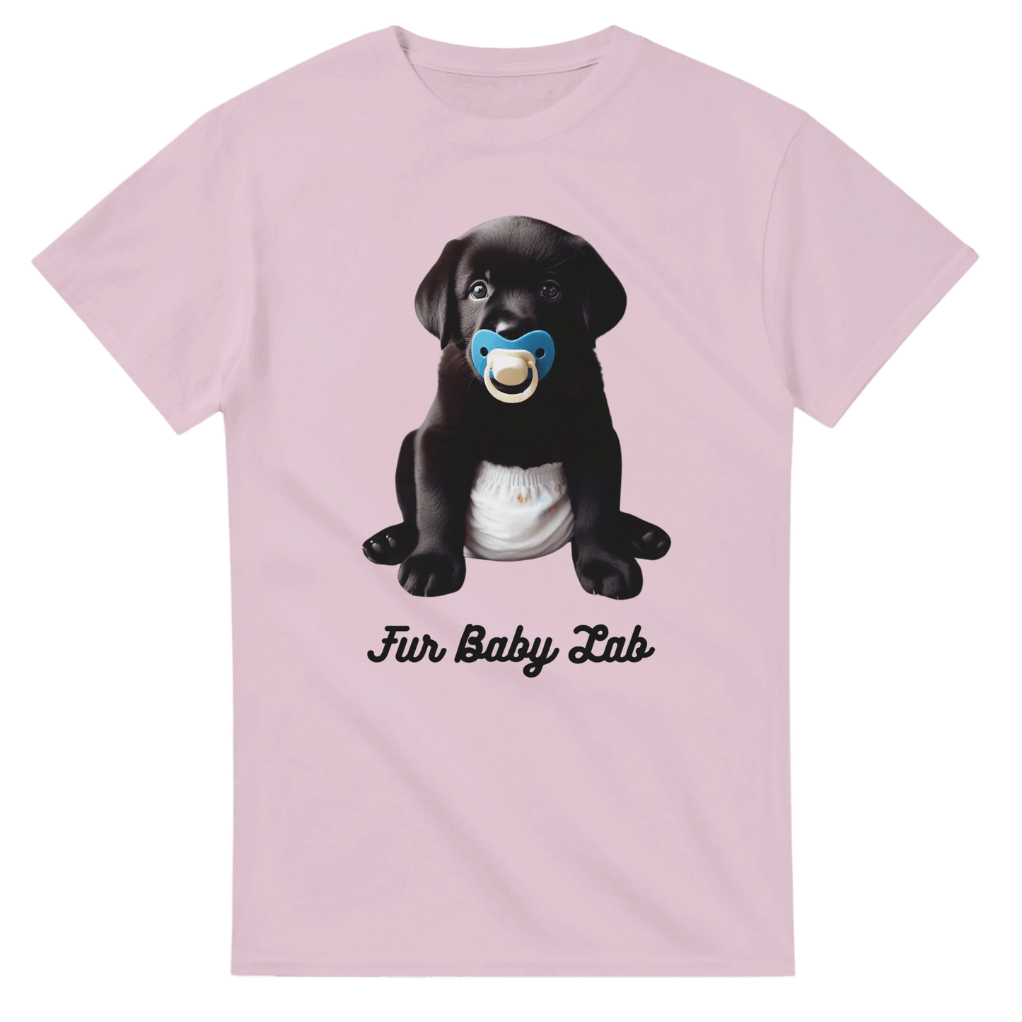 Fur Baby Black Labrador Puppy T-shirt - Petselfie