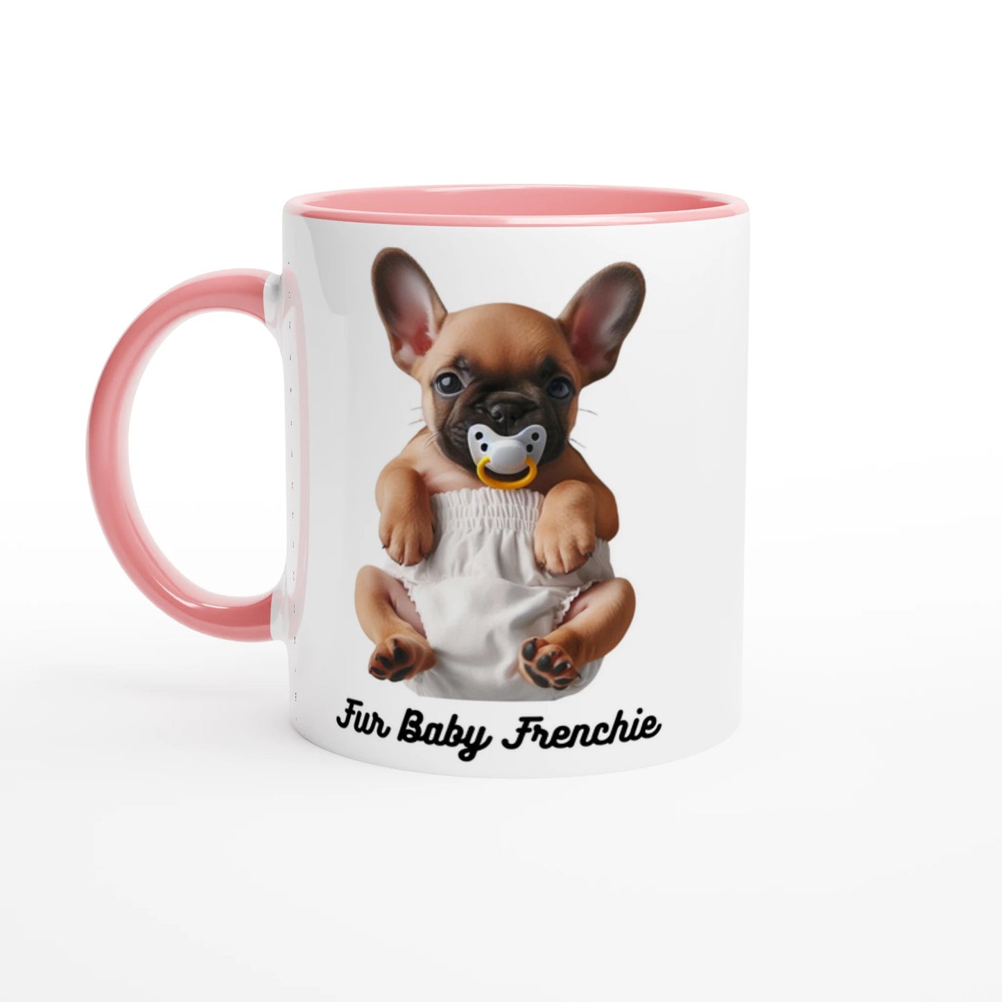 Fur Baby Frenchie Coloured Mug - PetSelfie - Petselfie