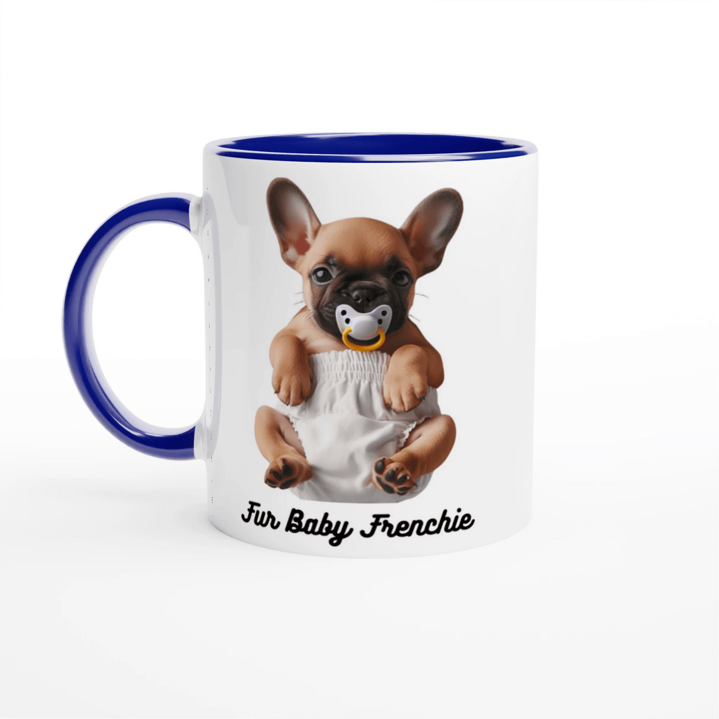 Fur Baby Frenchie Coloured Mug - PetSelfie - Petselfie