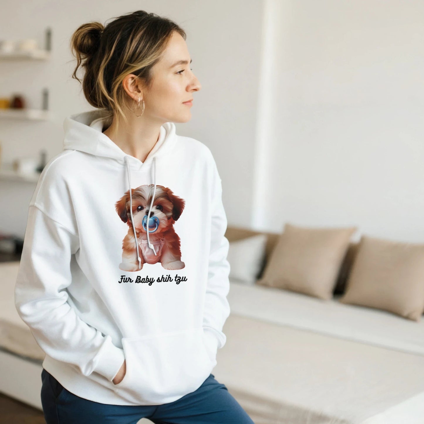 Fur Baby Shih Tzu Hoodie - Petselfie