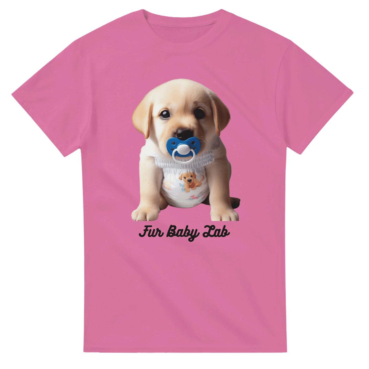 Fur baby Yellow Labrador puppy T-shirt - PetSelfie - Petselfie