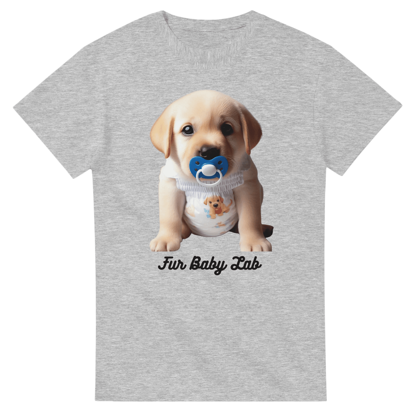Fur baby Yellow Labrador puppy T-shirt - PetSelfie - Petselfie