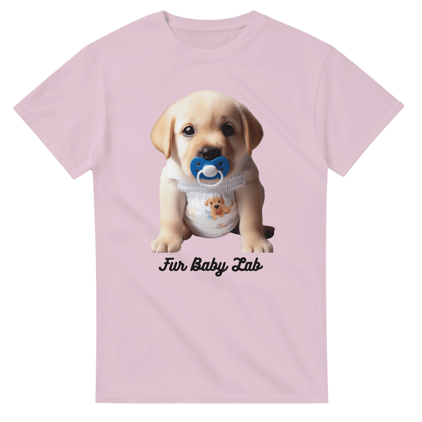 Fur baby Yellow Labrador puppy T-shirt - PetSelfie - Petselfie