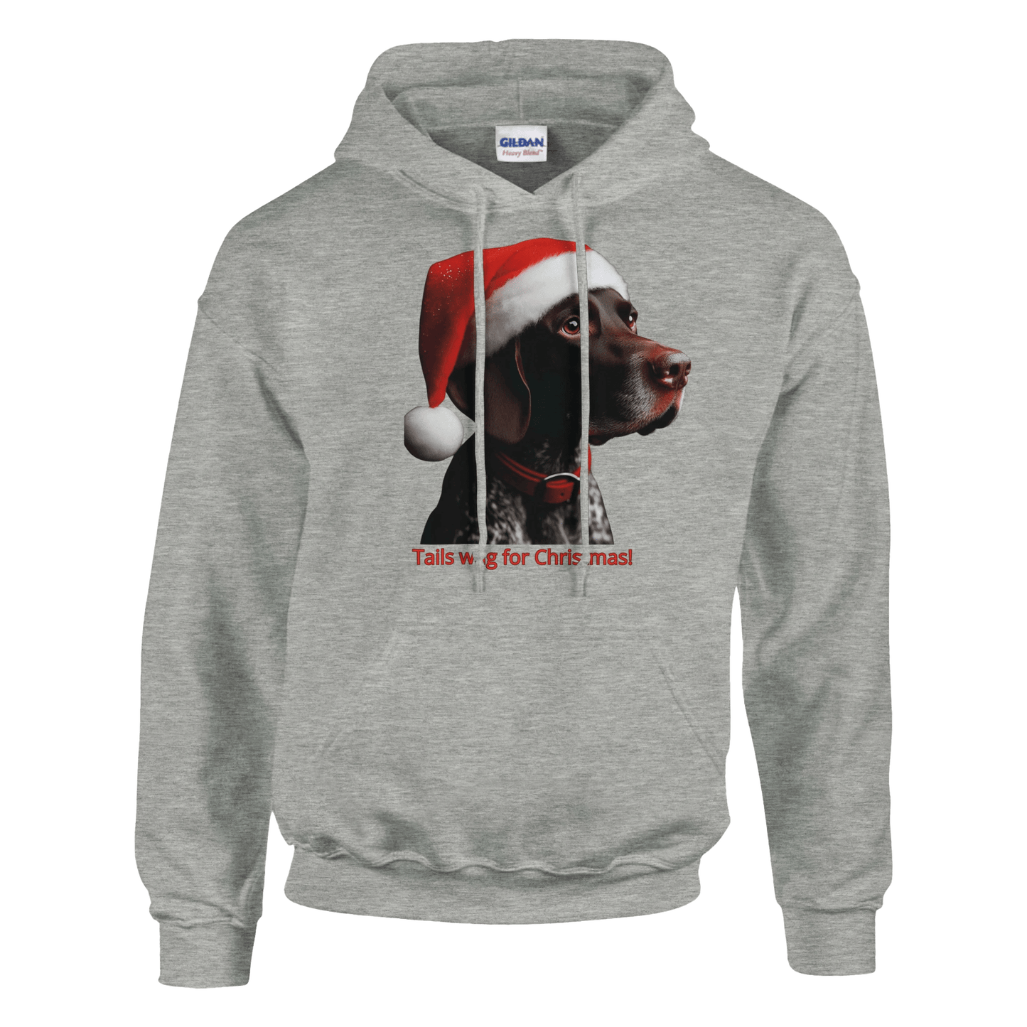 German Pointer Christmas Classic Unisex Pullover Hoodie - Petselfie