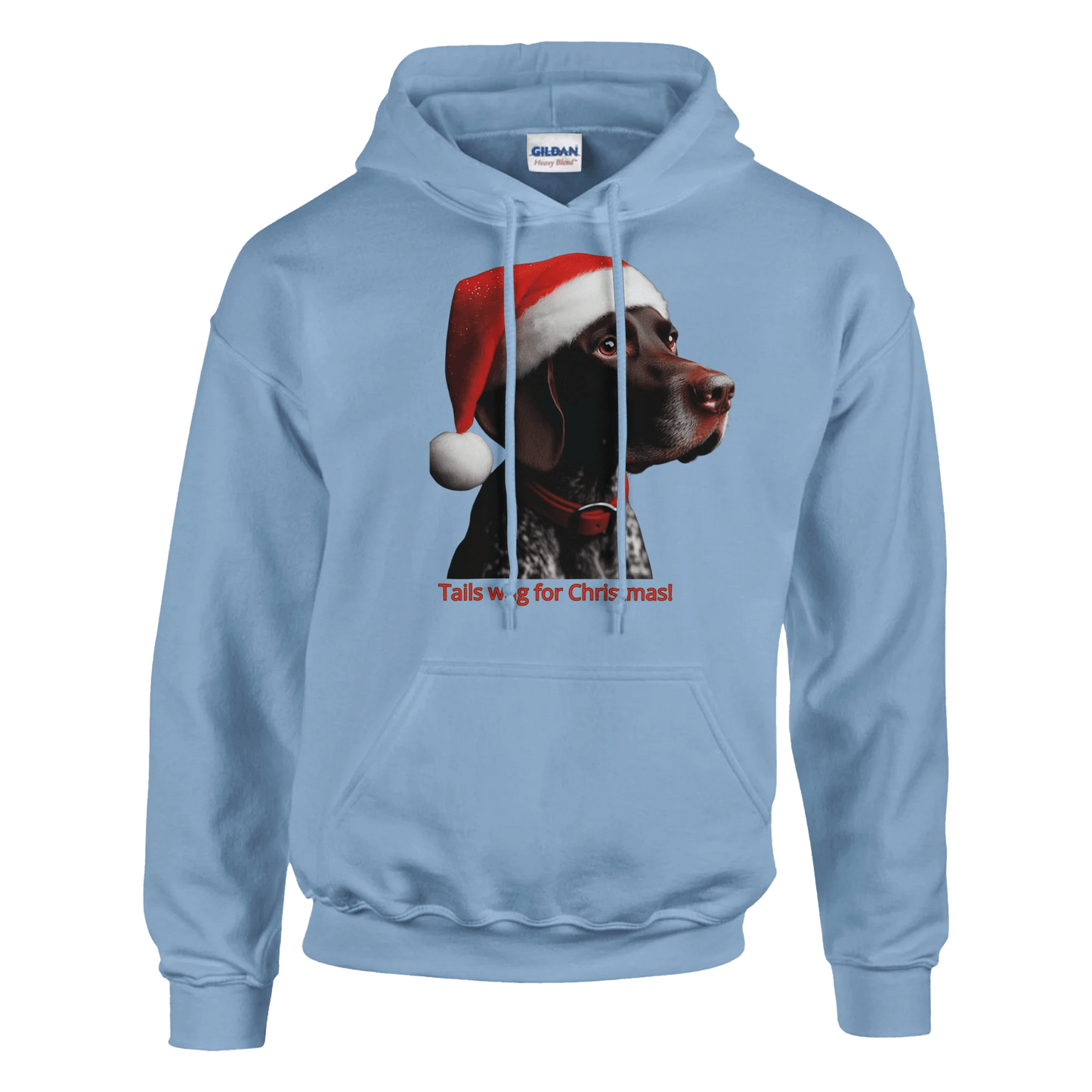 German Pointer Christmas Classic Unisex Pullover Hoodie - Petselfie