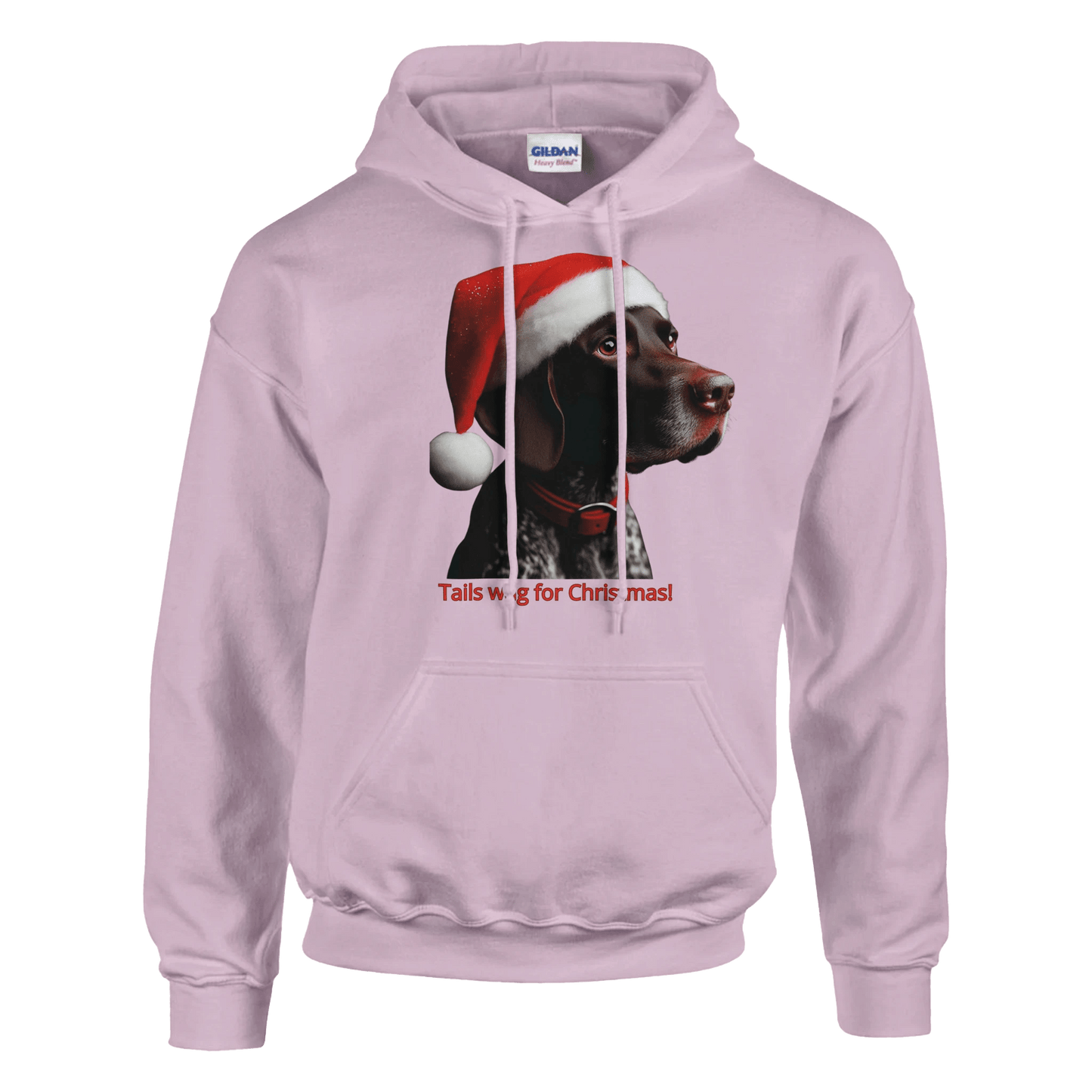 German Pointer Christmas Classic Unisex Pullover Hoodie - Petselfie