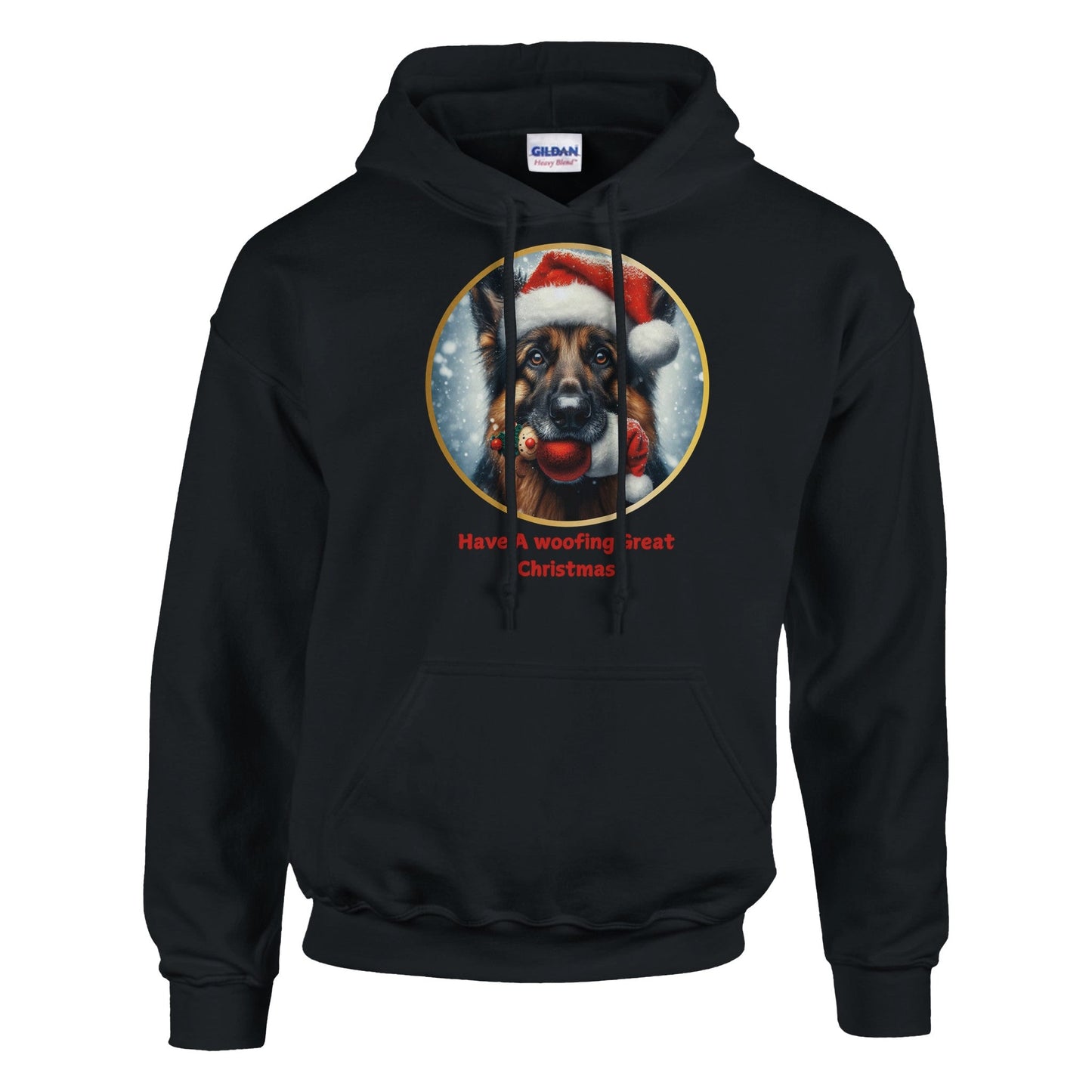 German shepherd Christmas Hoodie - Petselfie