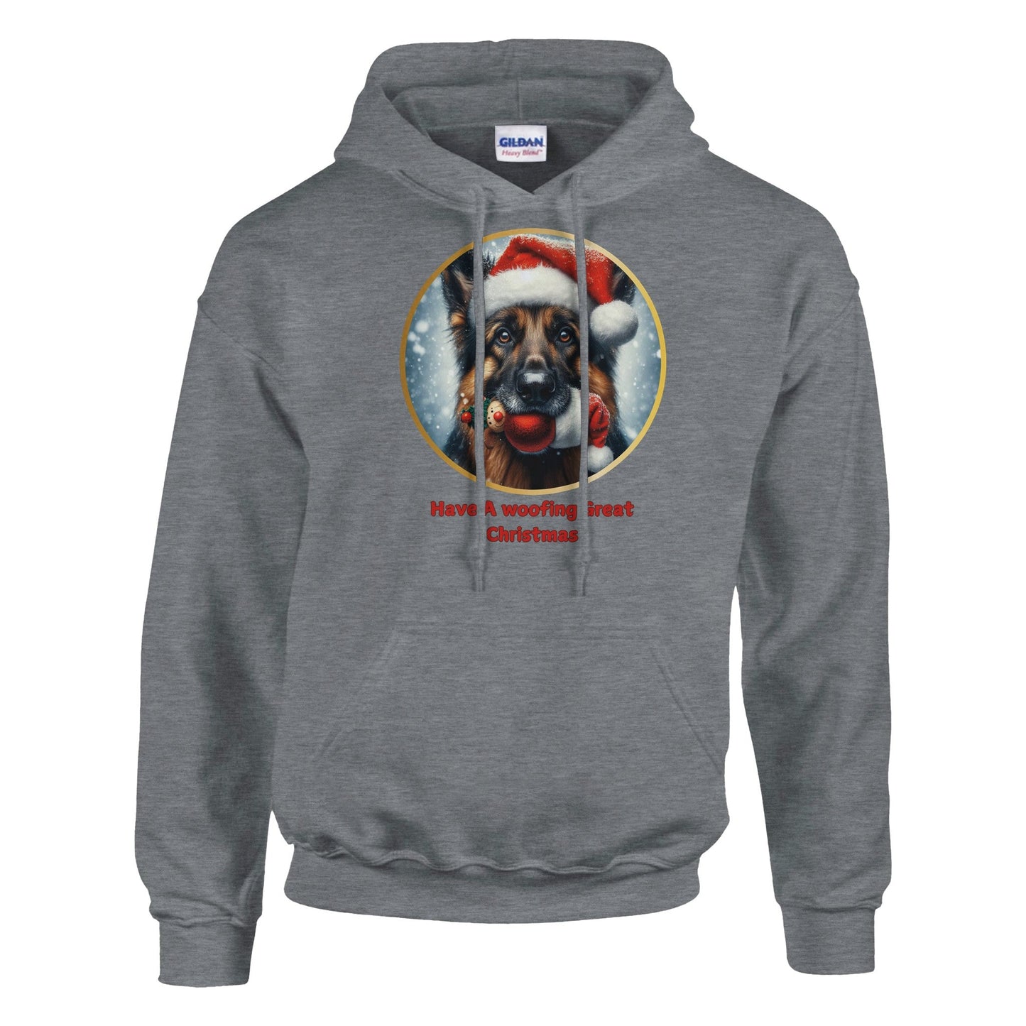 German shepherd Christmas Hoodie - Petselfie