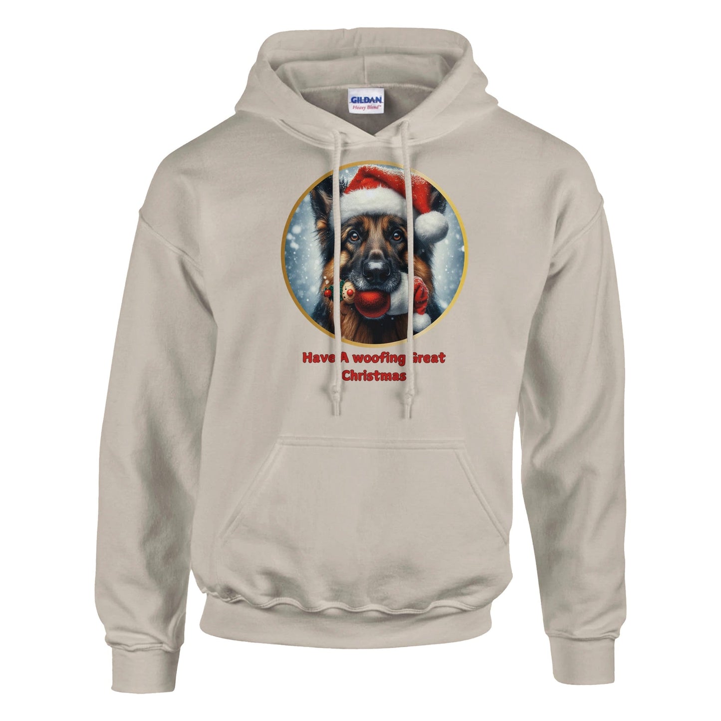 German shepherd Christmas Hoodie - Petselfie